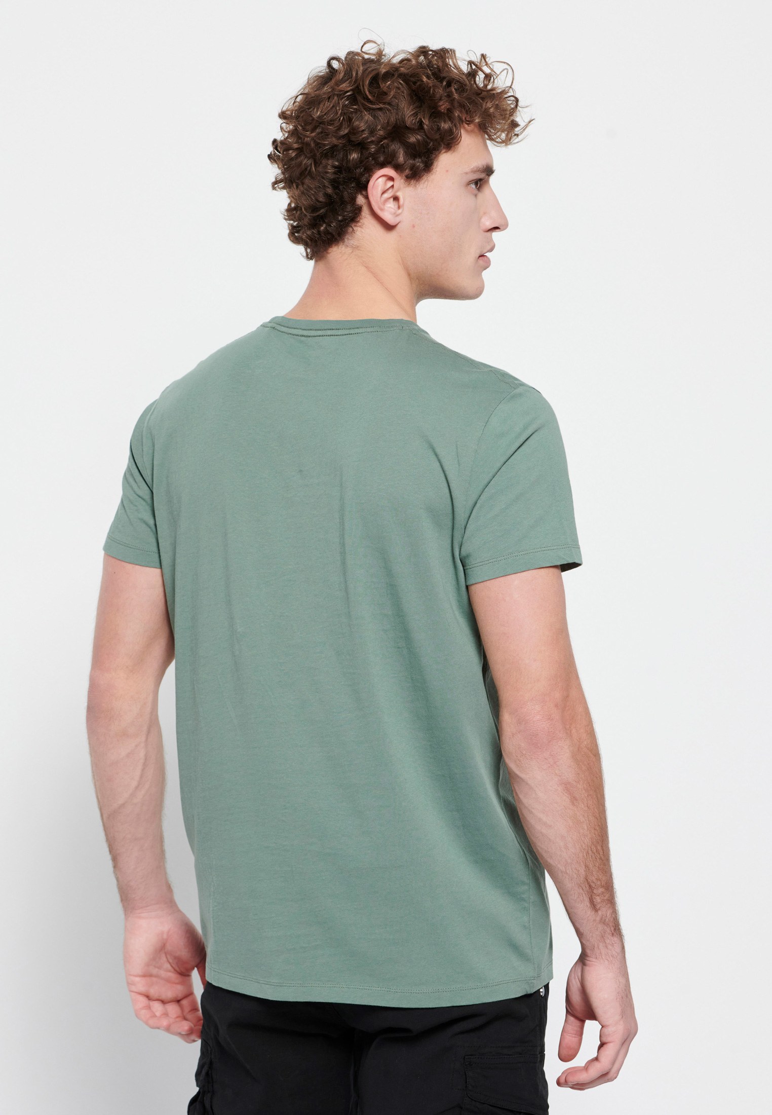 Men's T-Shirts Funky Buddha Green