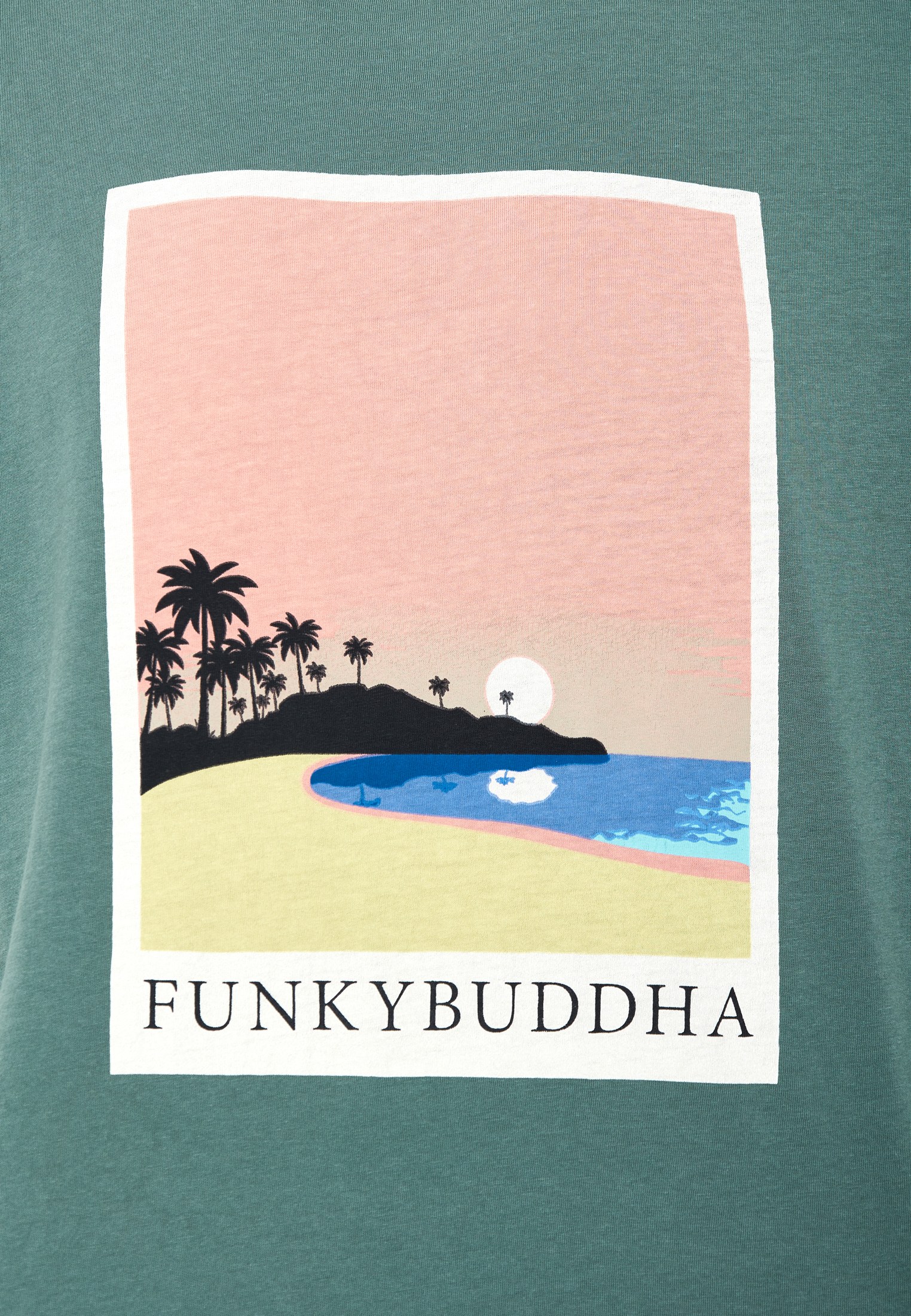 Men's T-Shirts Funky Buddha Green