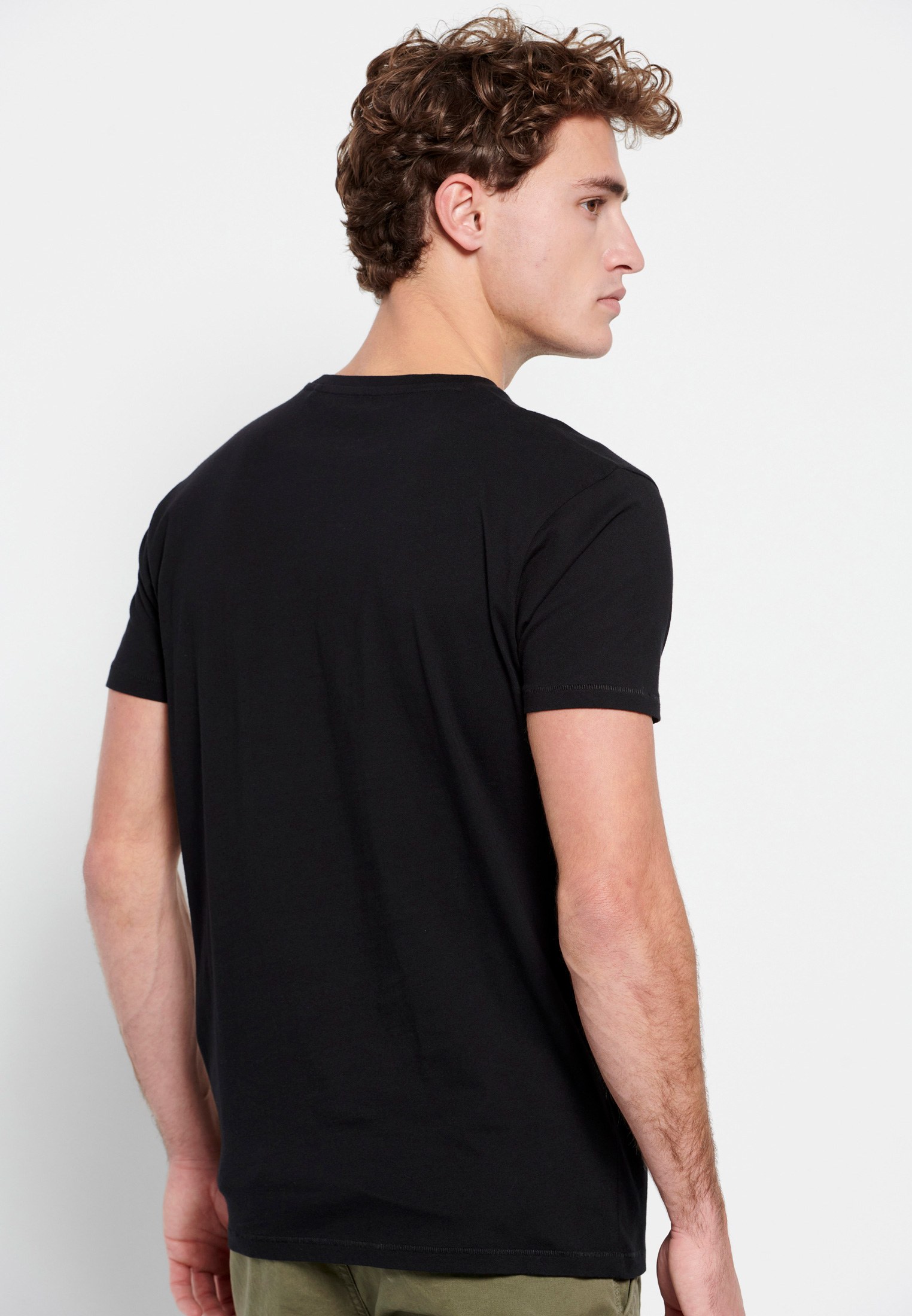 T-shirt με minimal branded τύπωμα φωτογραφία