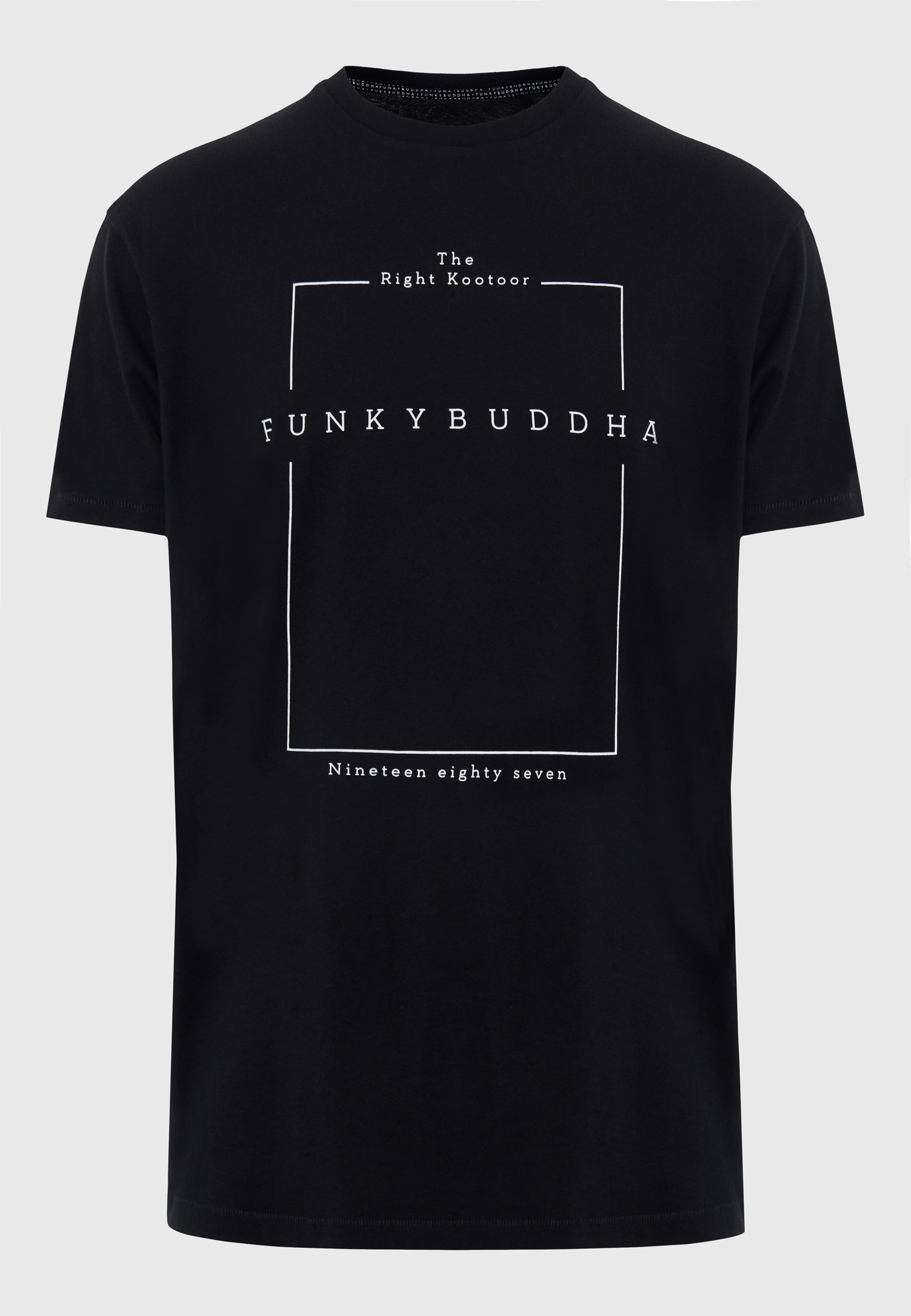 T-shirt με minimal branded τύπωμα φωτογραφία