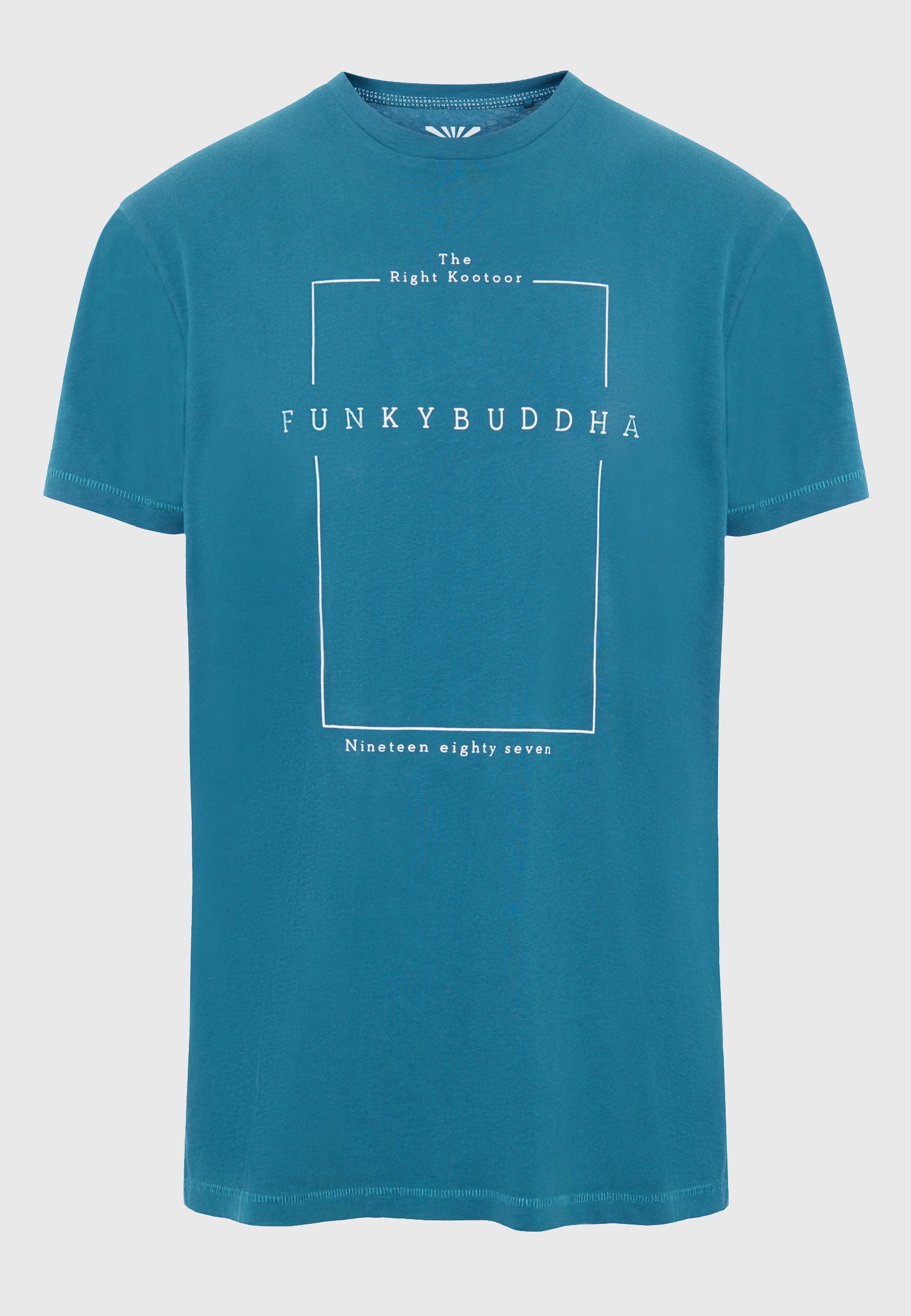 T-shirt με minimal branded τύπωμα φωτογραφία