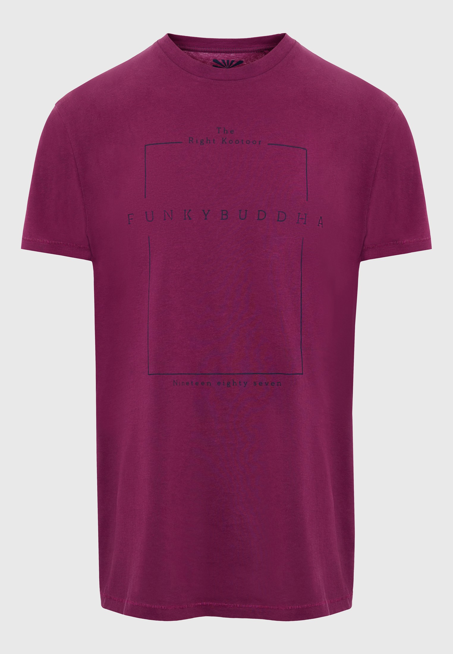 T-shirt με minimal branded τύπωμα φωτογραφία