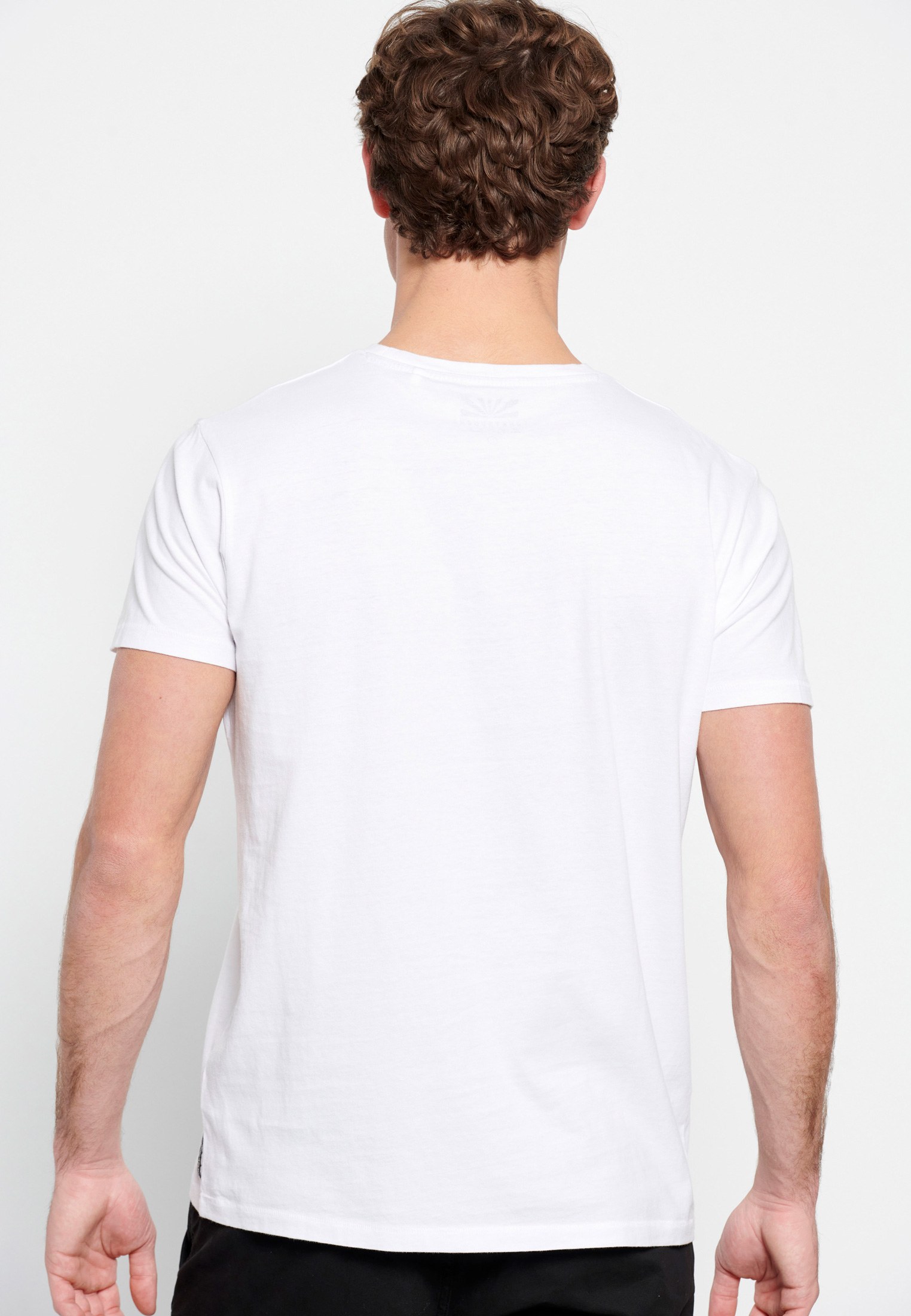 T-shirt με minimal branded τύπωμα φωτογραφία