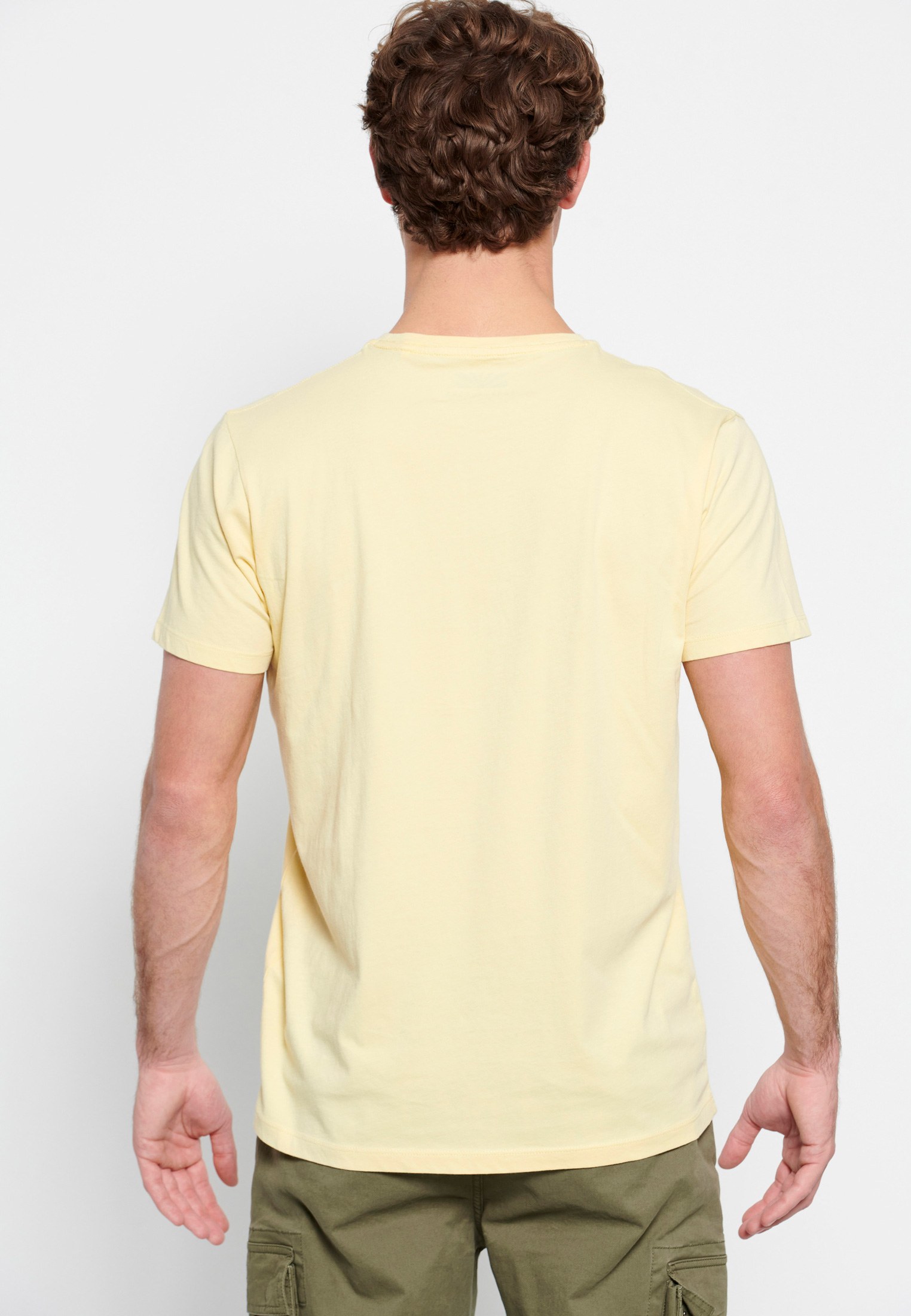 Men's T-Shirts Funky Buddha Yellow