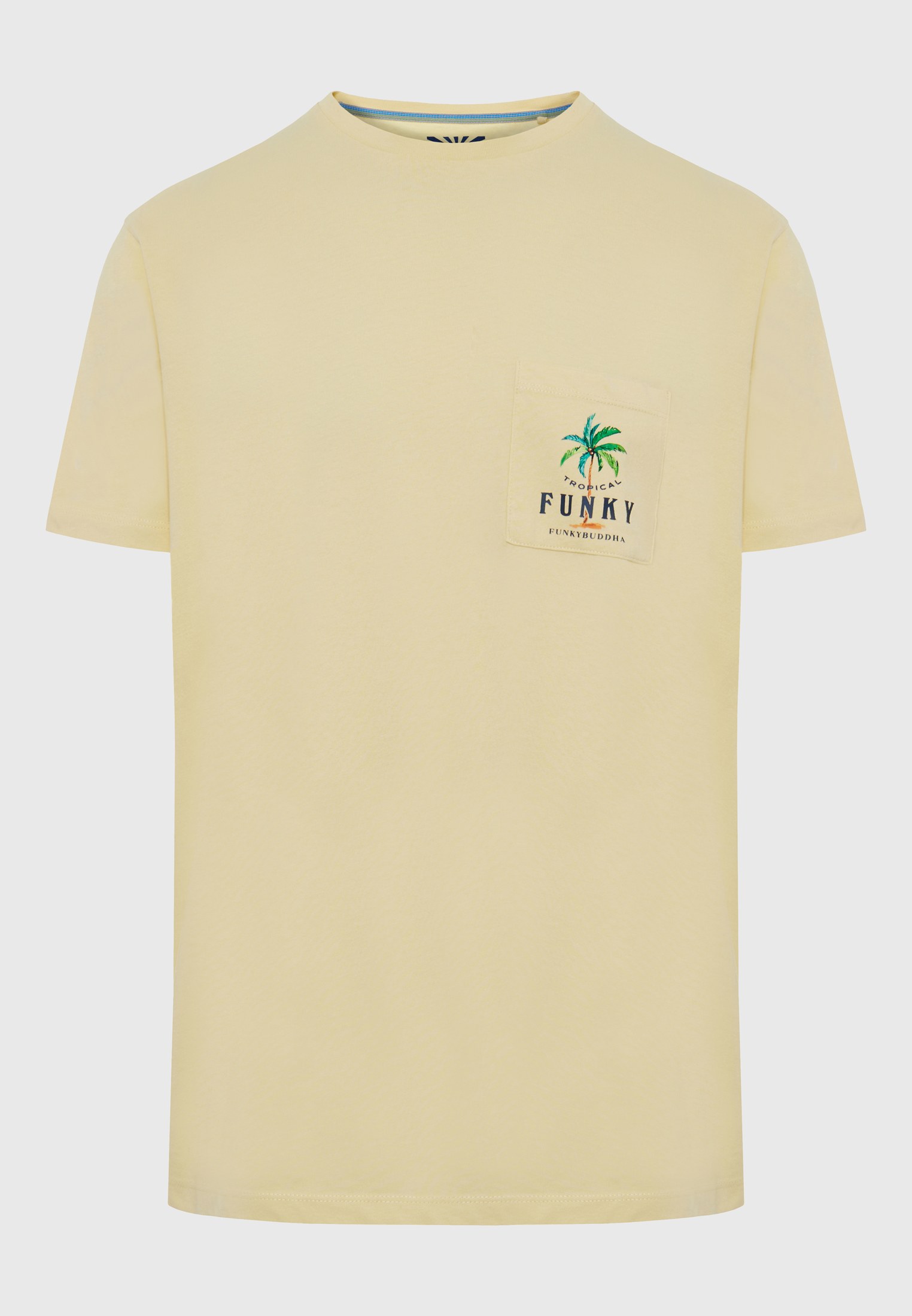 Men's T-Shirts Funky Buddha Yellow