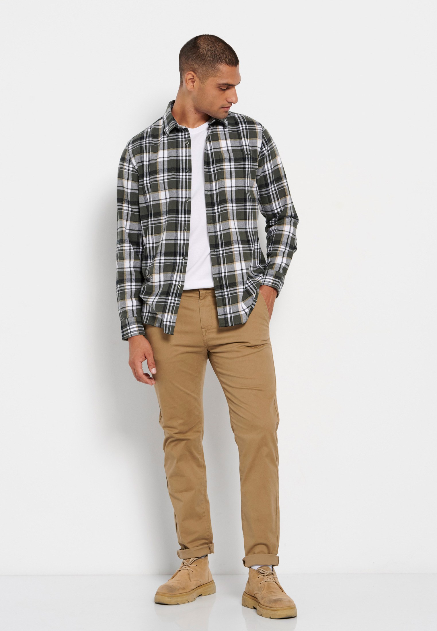 Men's Trousers Funky Buddha Beige