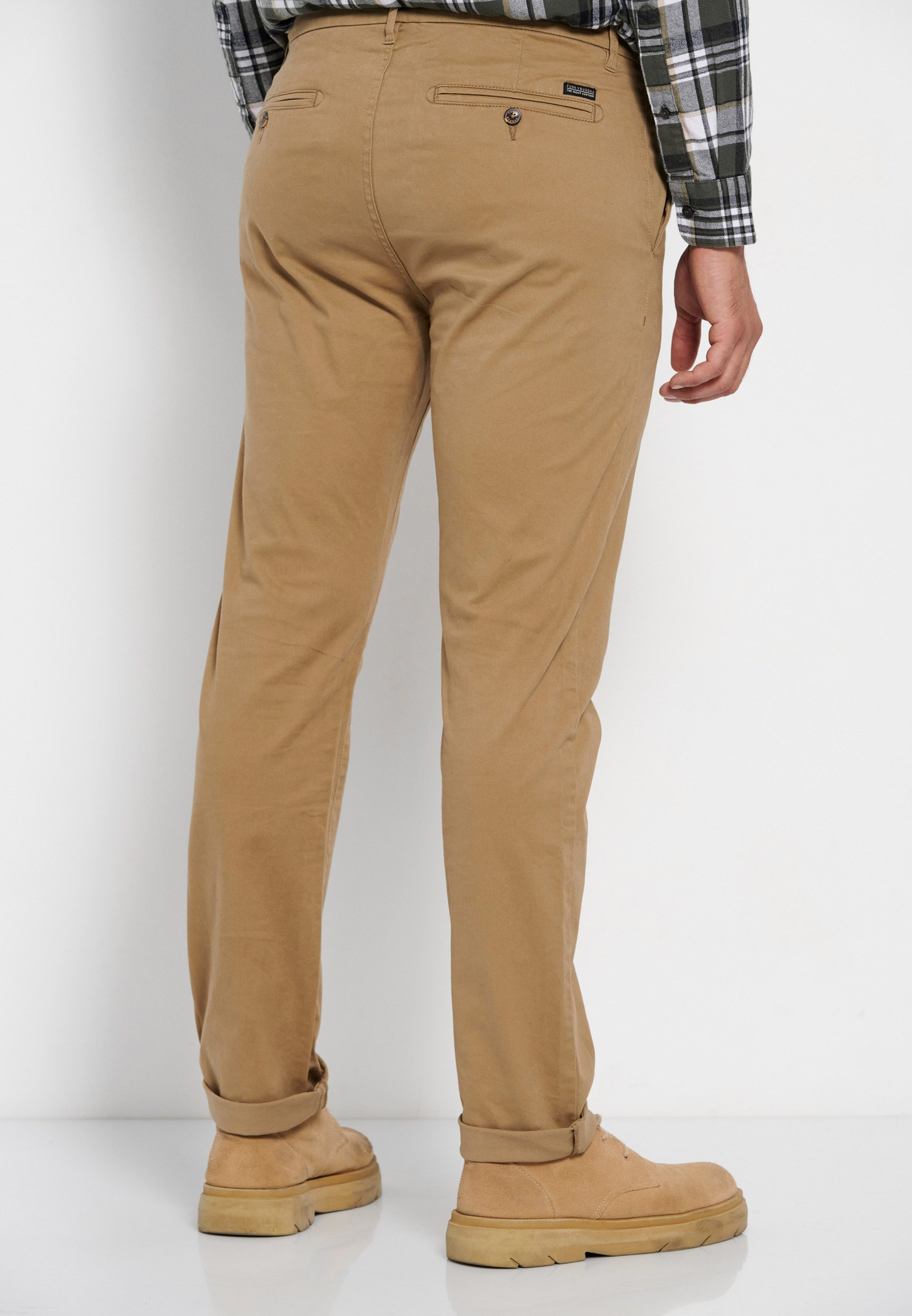 Men's Trousers Funky Buddha Beige