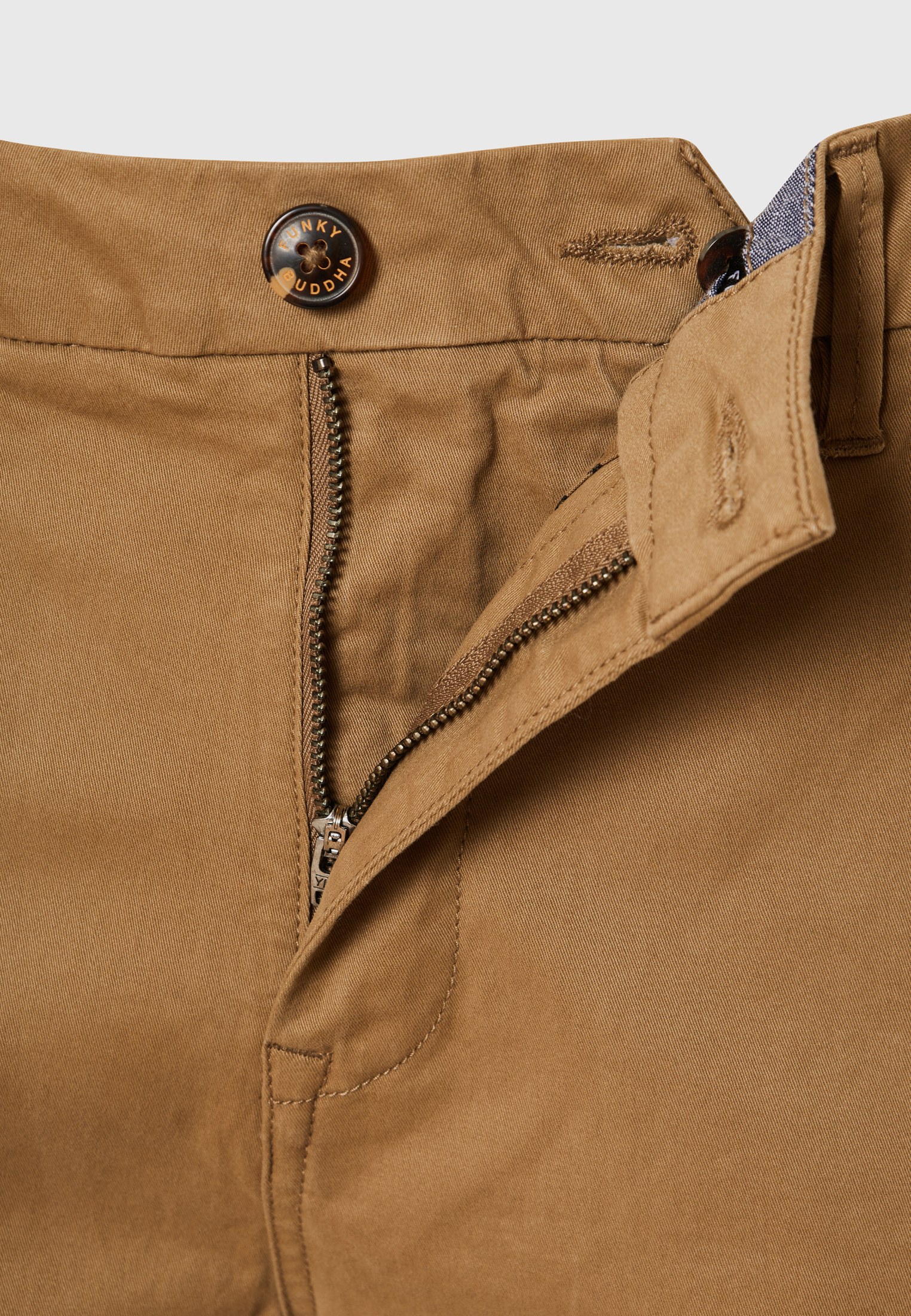 Men's Trousers Funky Buddha Beige