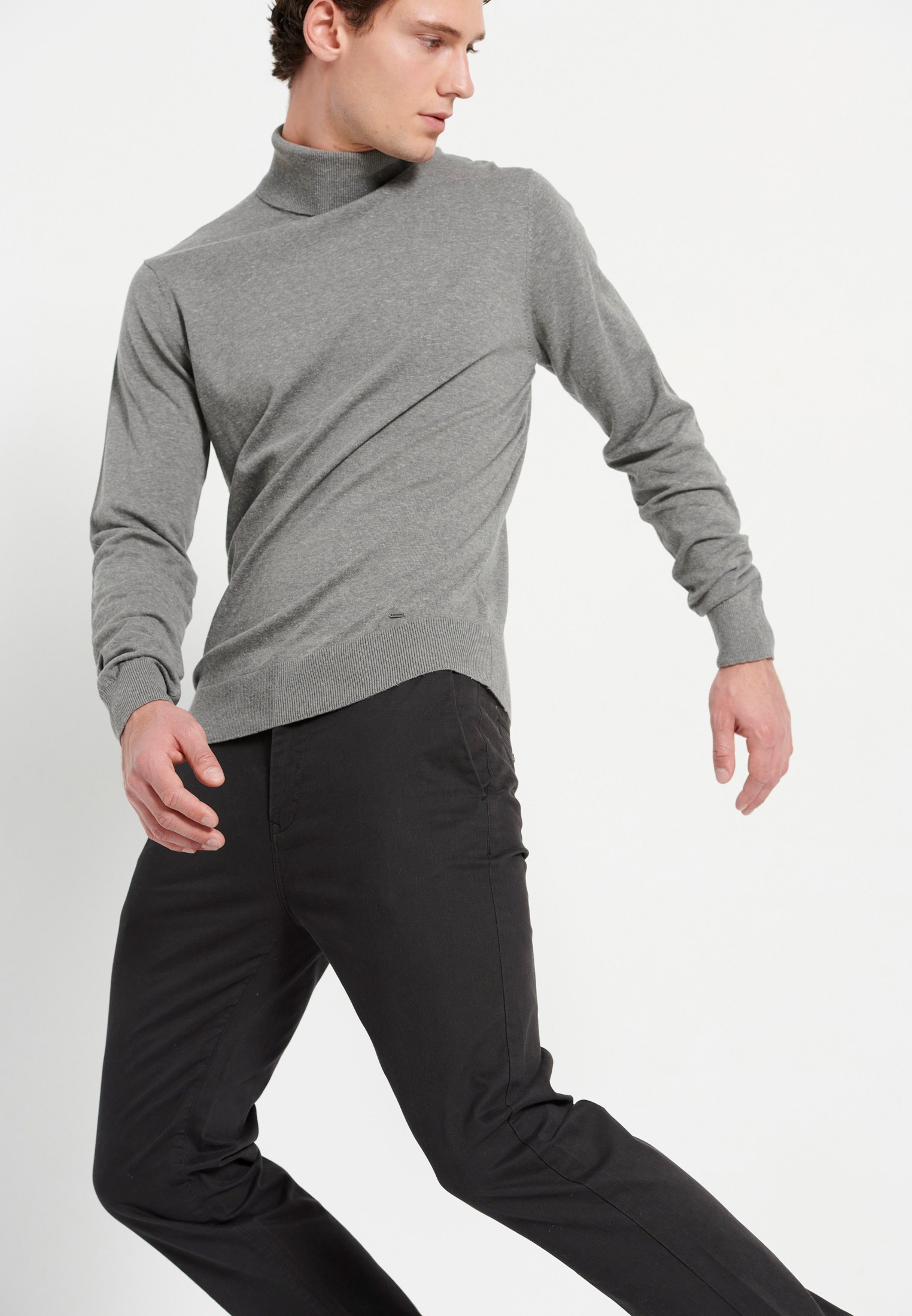 Men's Trousers Funky Buddha Gray