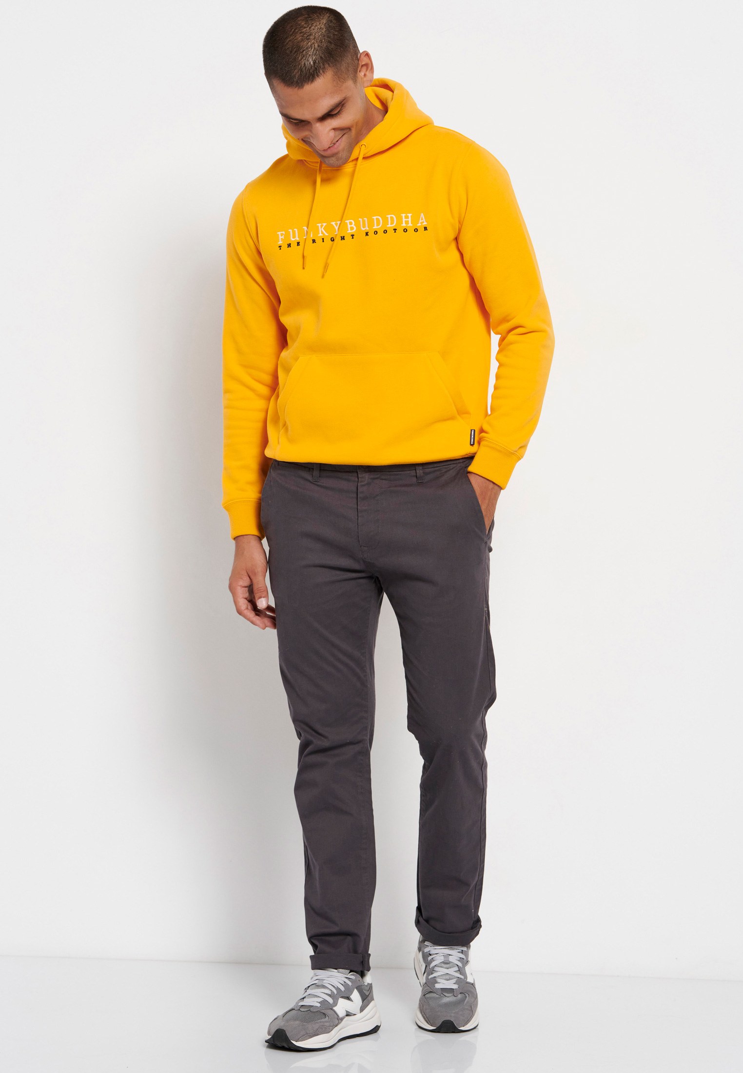 Men's Trousers Funky Buddha Gray