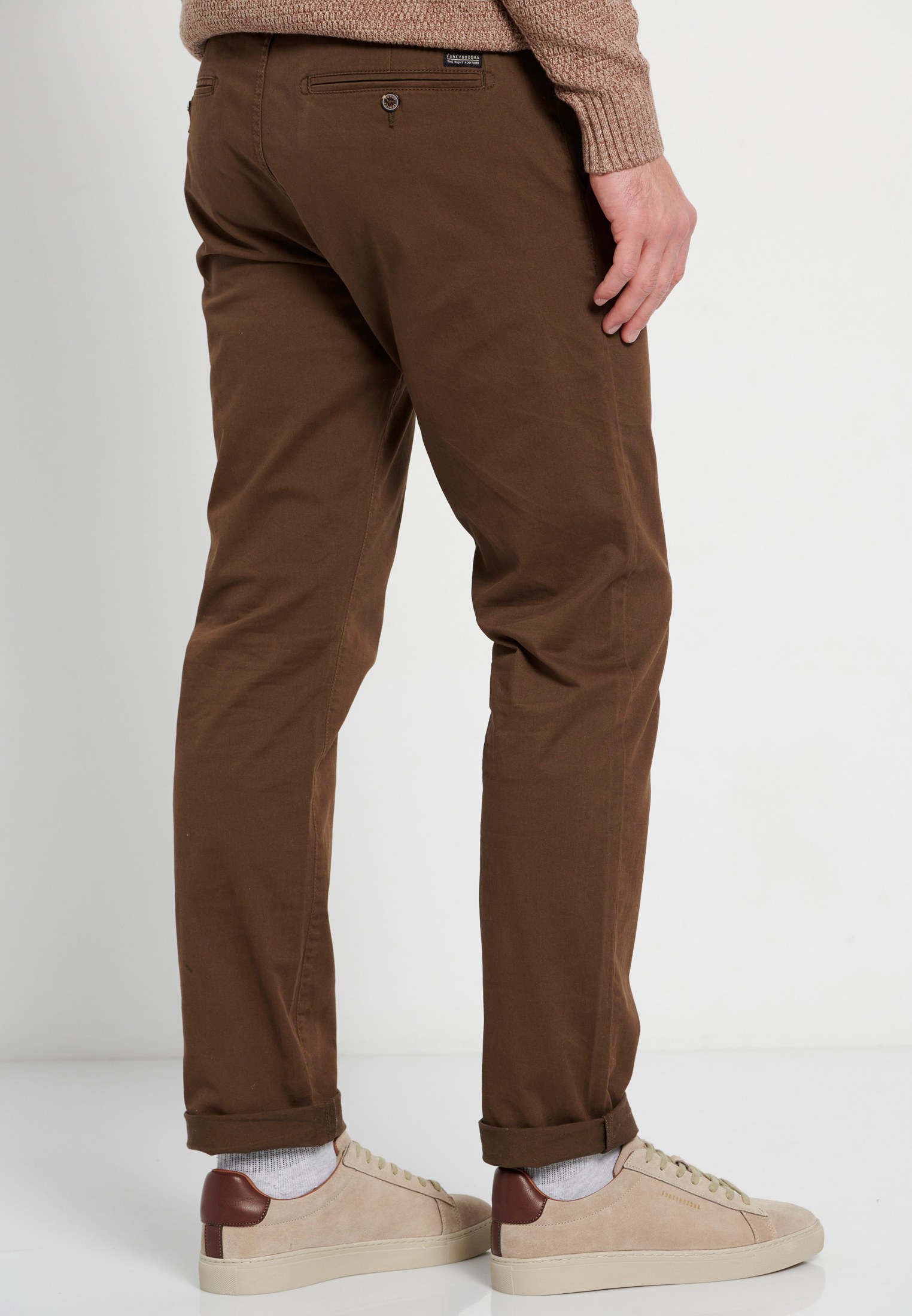 Men's Trousers Funky Buddha Olive