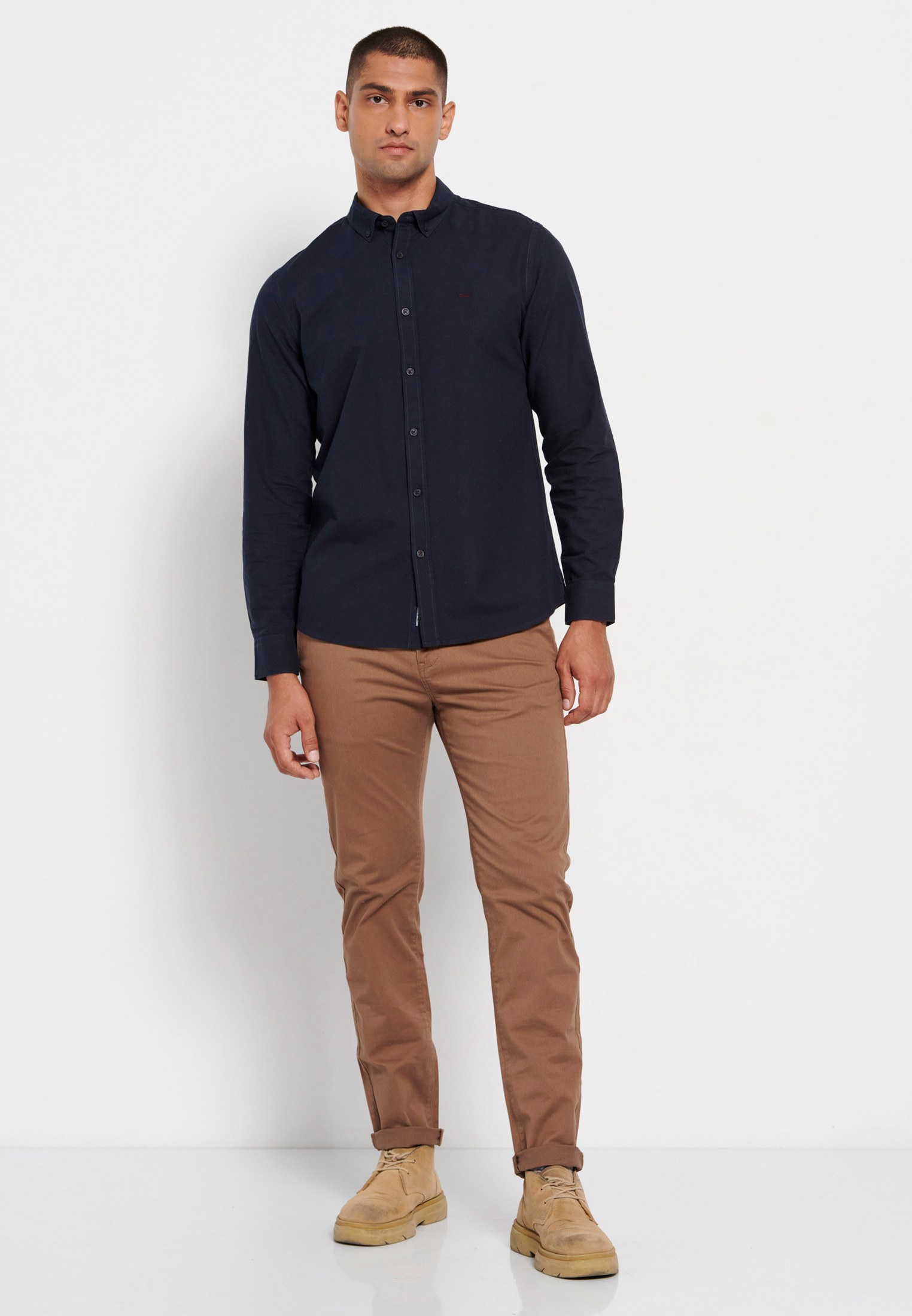 Men's Trousers Funky Buddha Brown