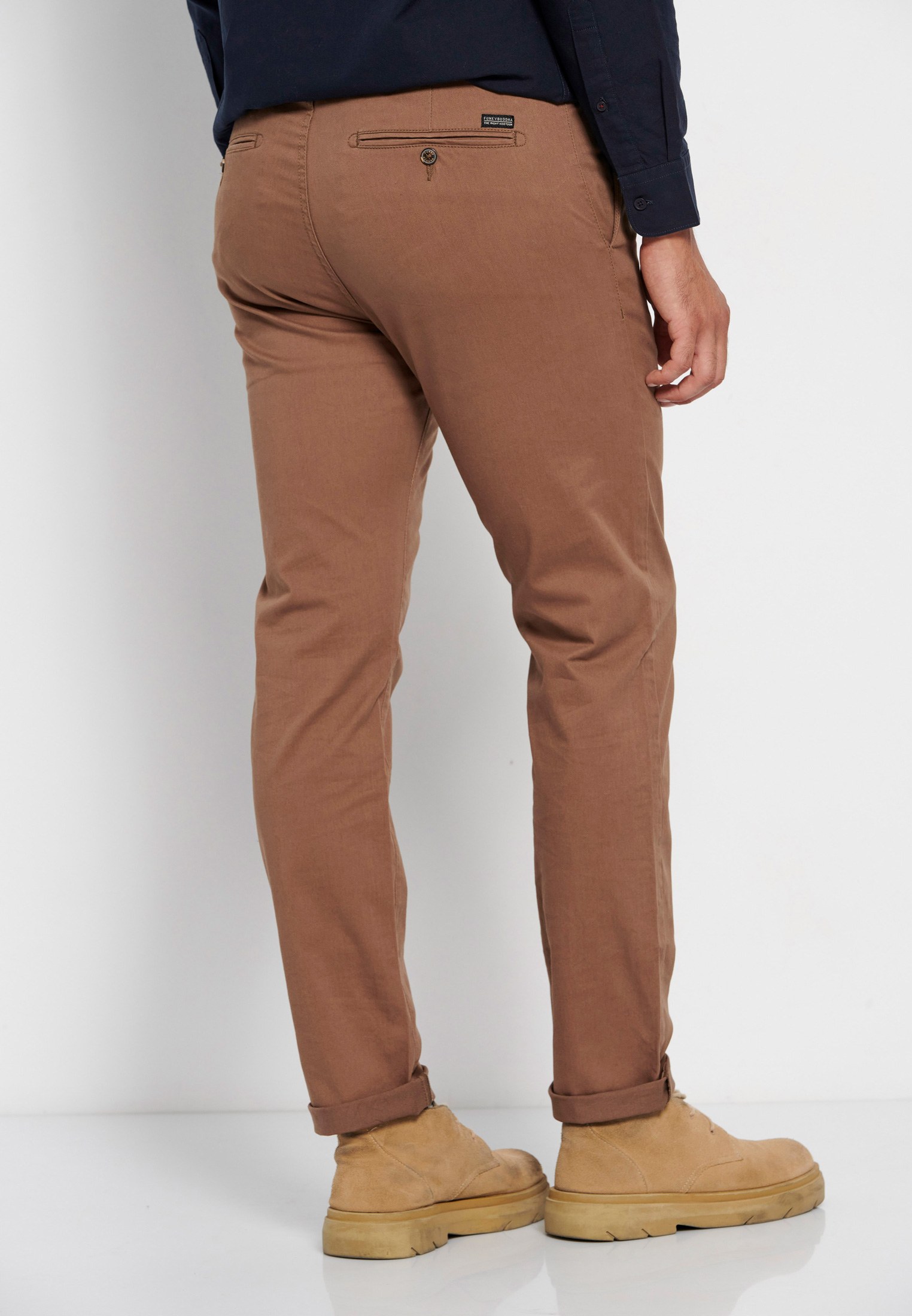 Men's Trousers Funky Buddha Brown