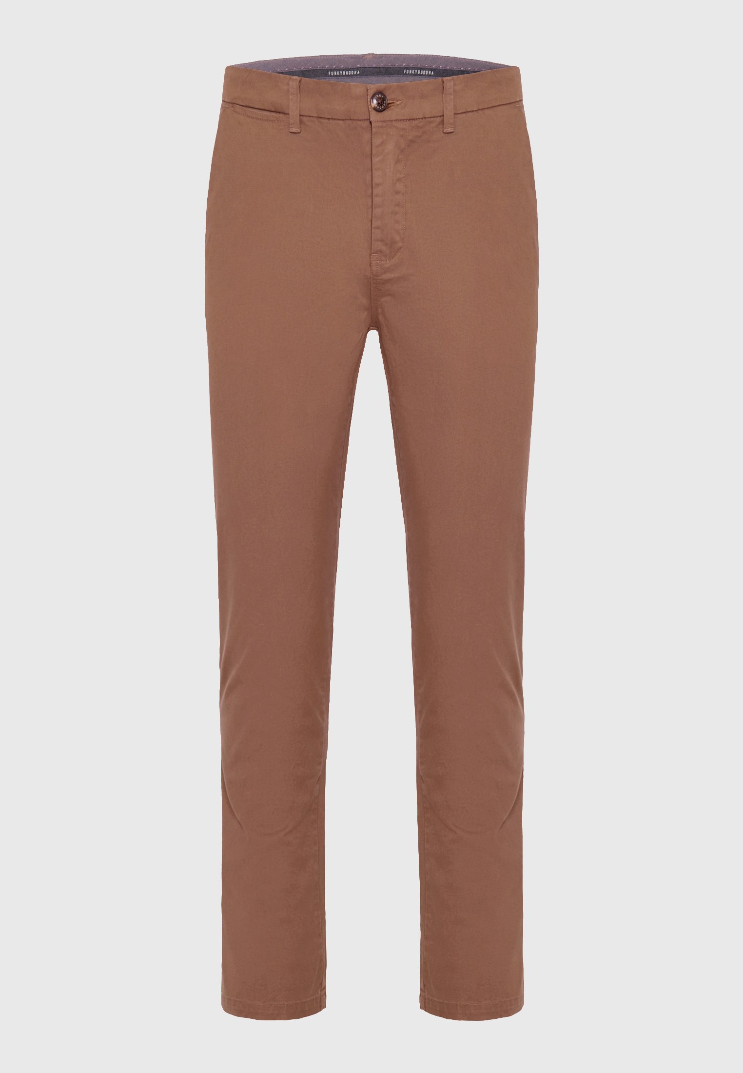 Men's Trousers Funky Buddha Brown