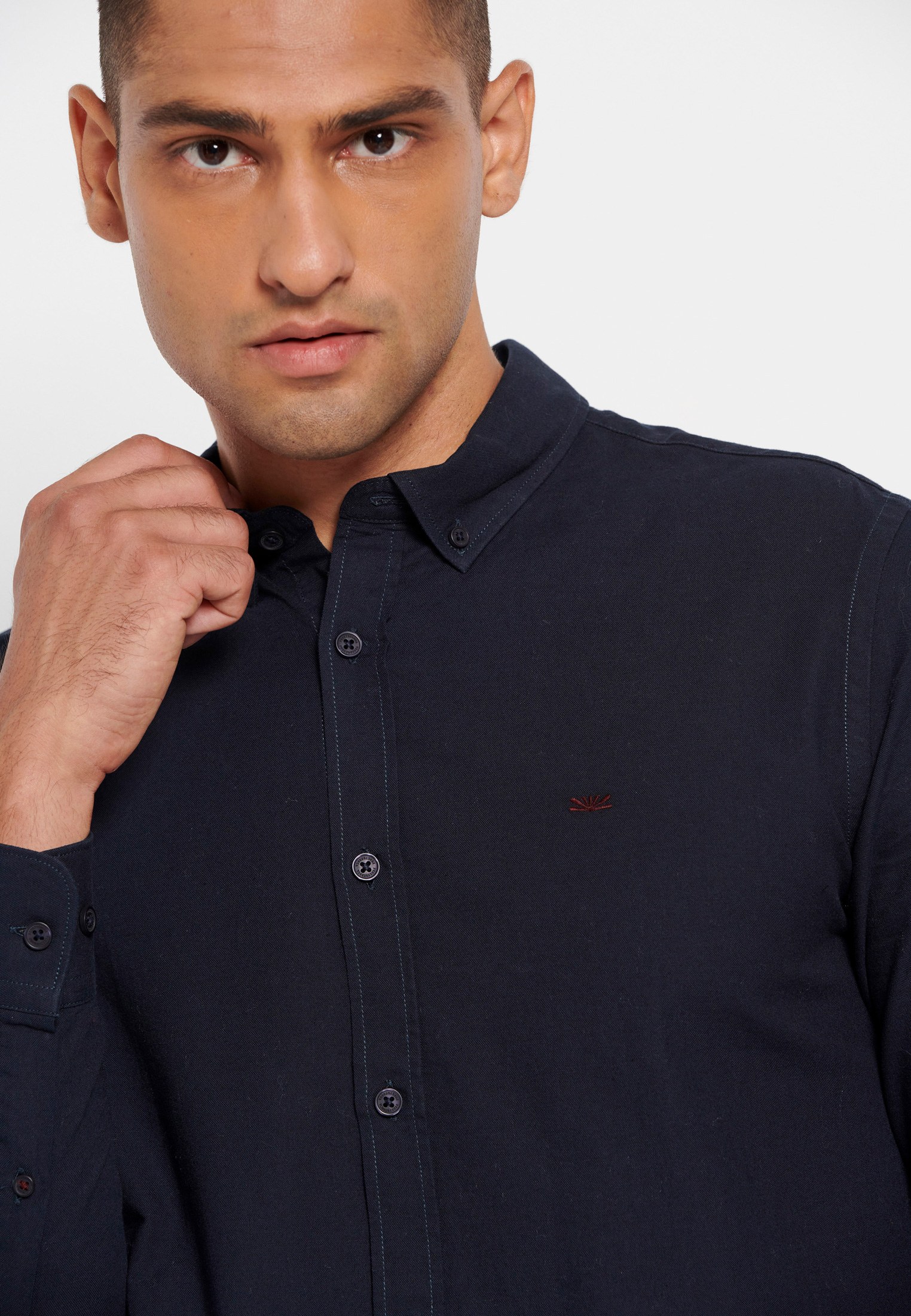 Men's Shirts Funky Buddha Navy