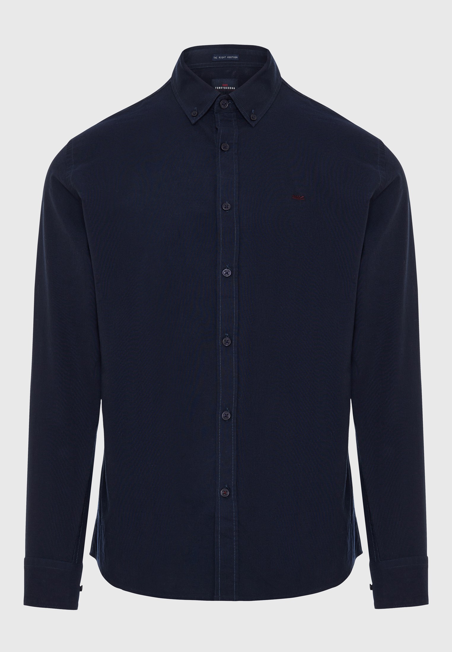 Men's Shirts Funky Buddha Navy