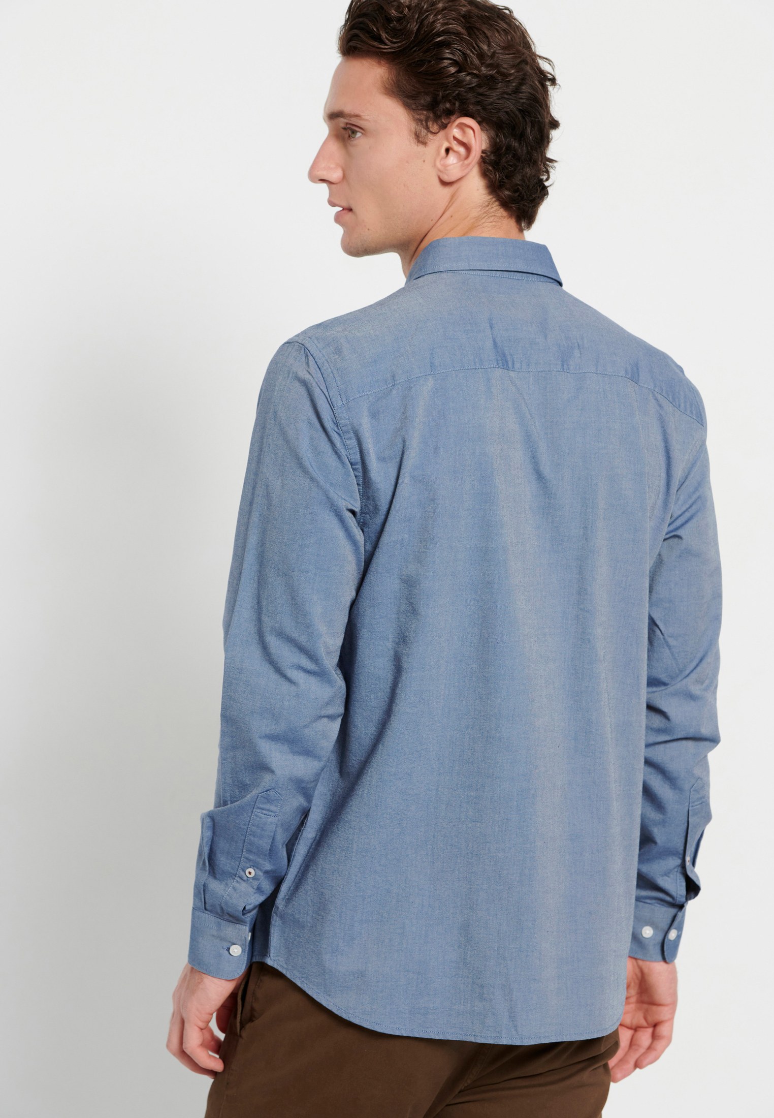 Men's Shirts Funky Buddha Blue