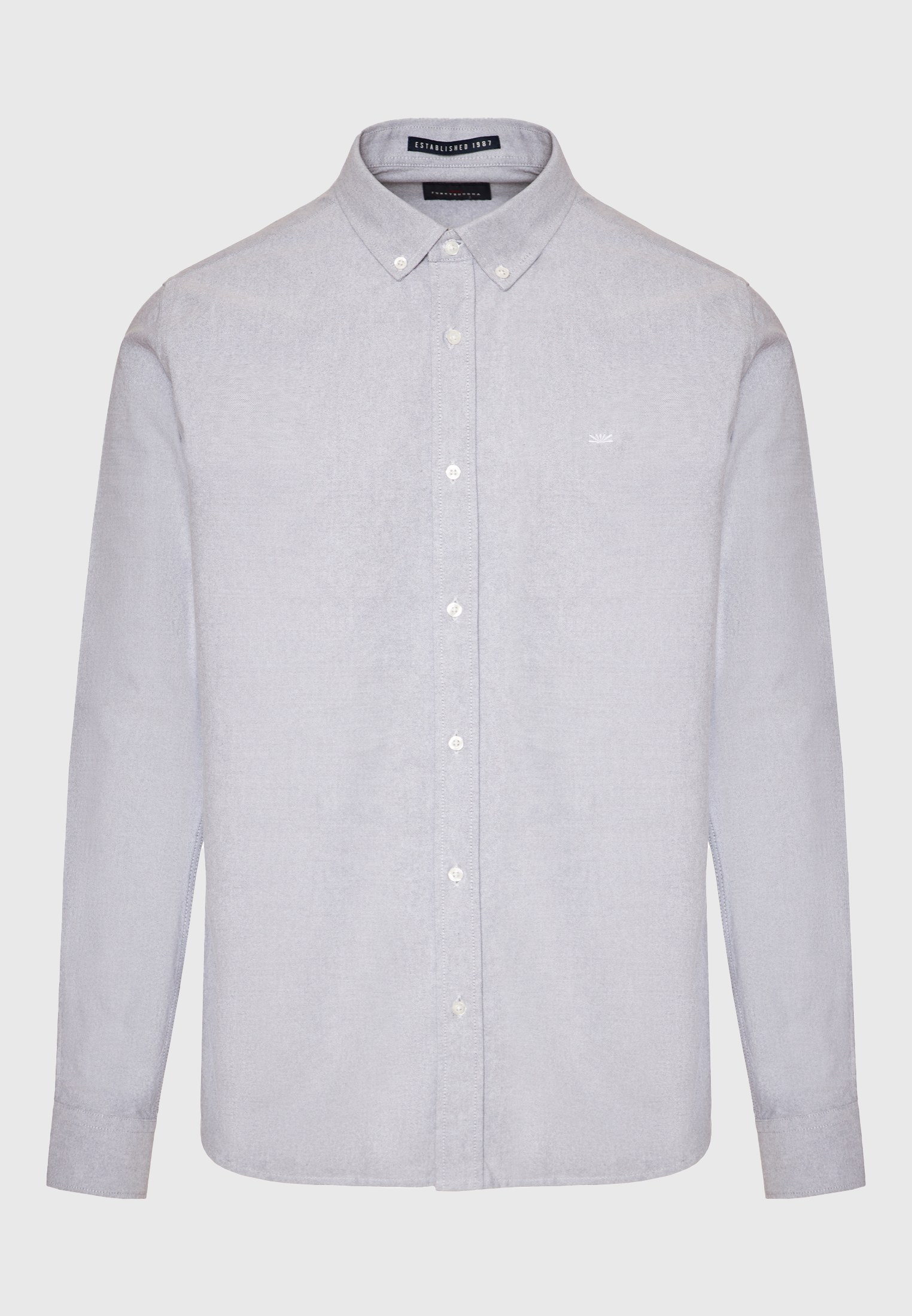 Men's Shirts Funky Buddha Gray