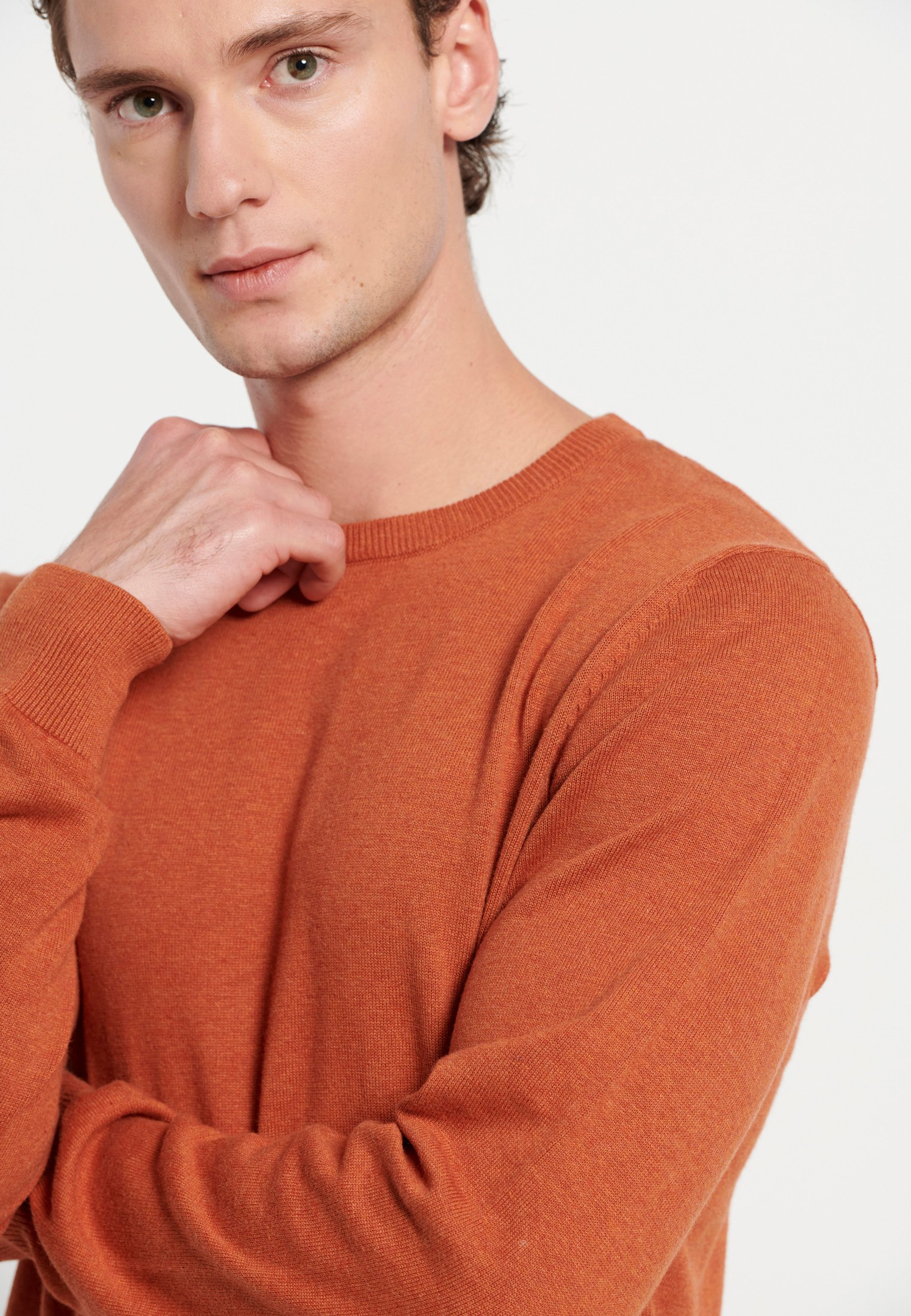 Men's Knitwear Funky Buddha Brown