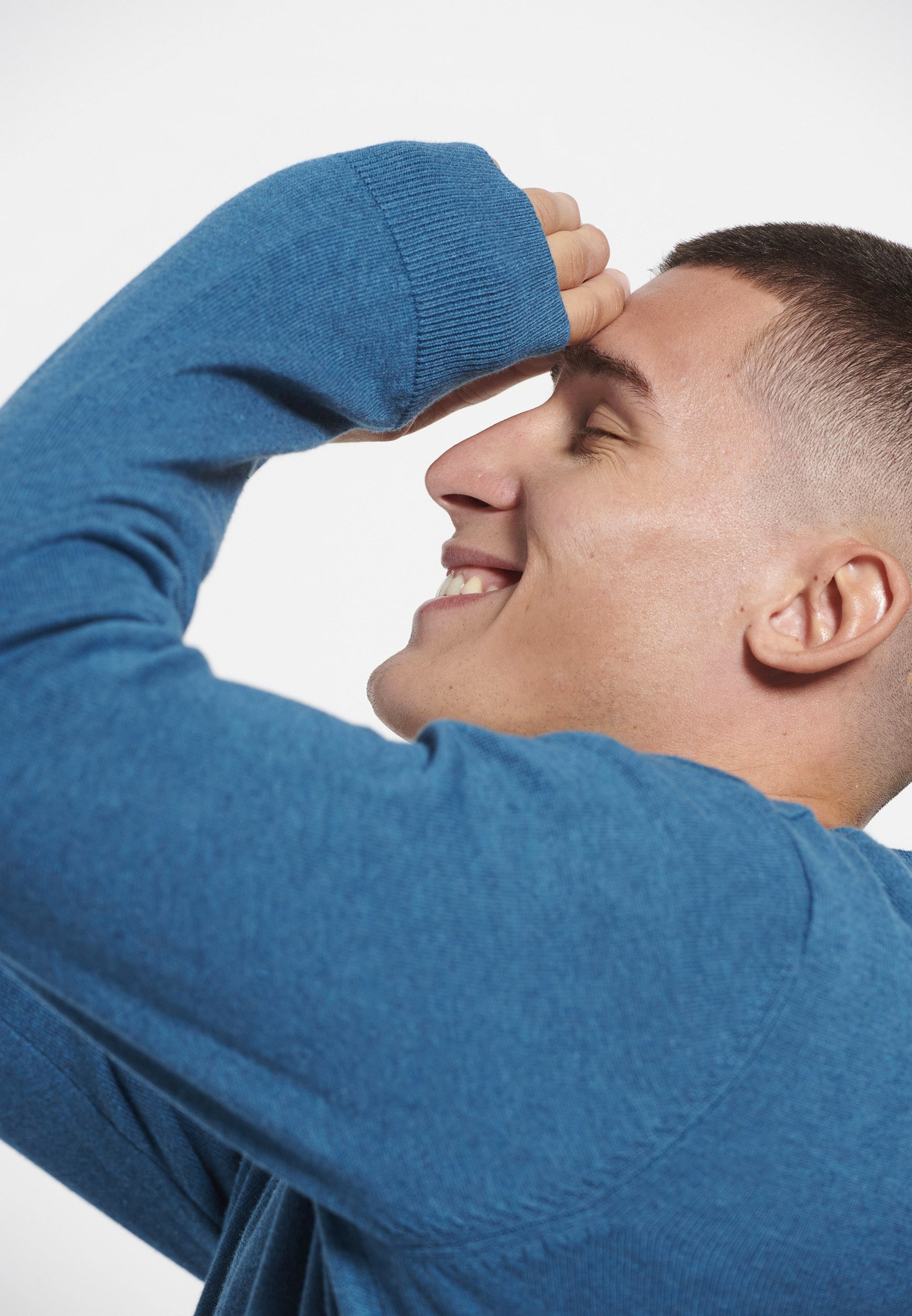 Men's Knitwear Funky Buddha Blue