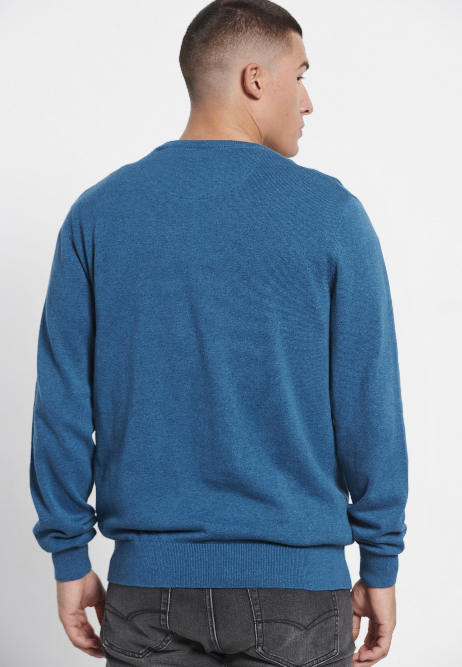 Men's Knitwear Funky Buddha Blue