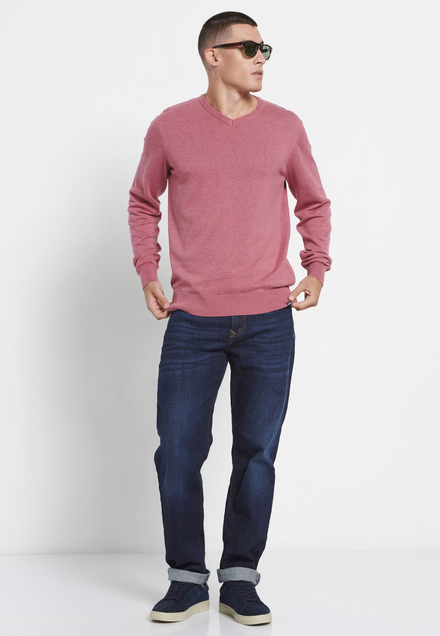 Men's Knitwear Funky Buddha Pink