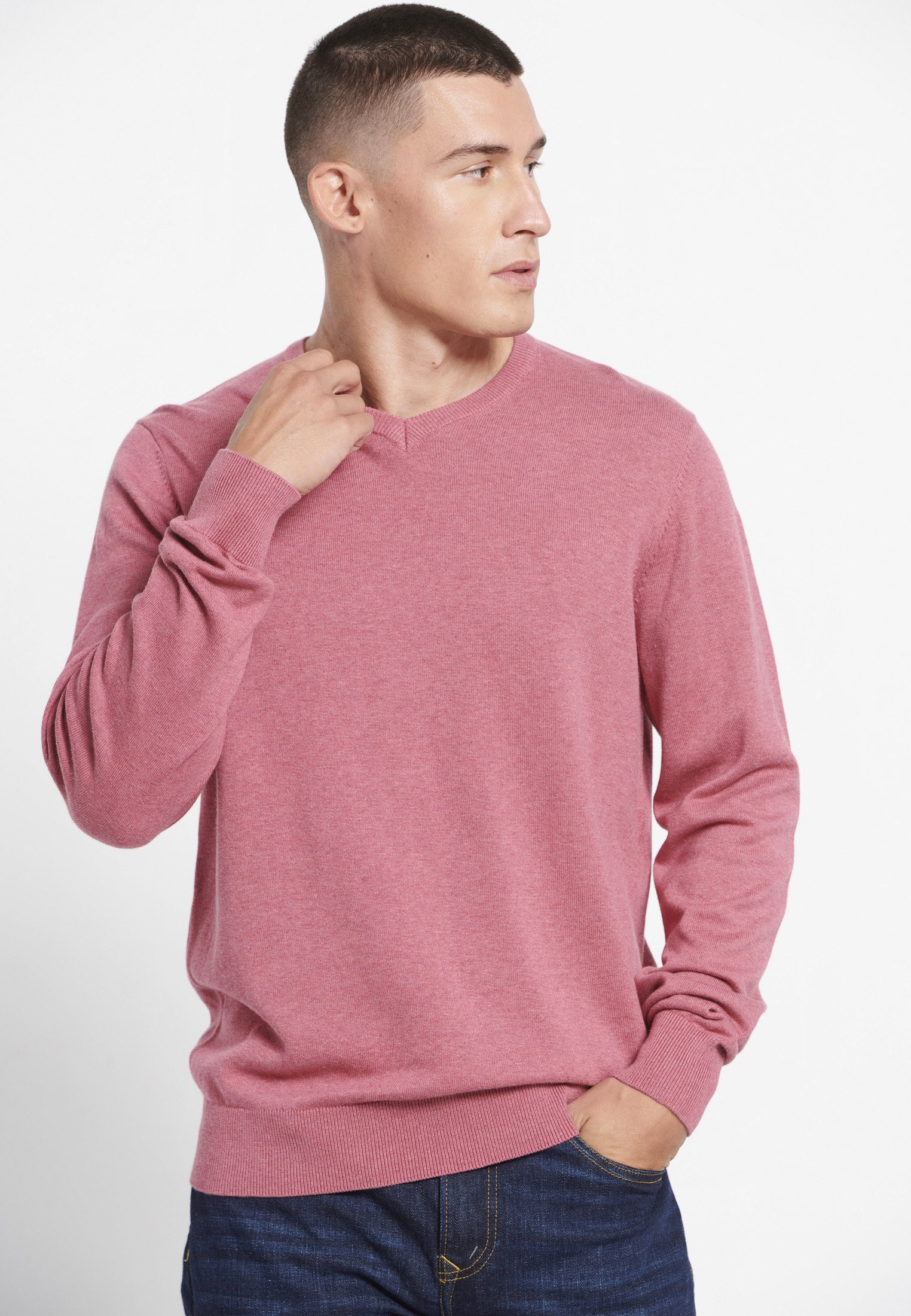 Men's Knitwear Funky Buddha Pink