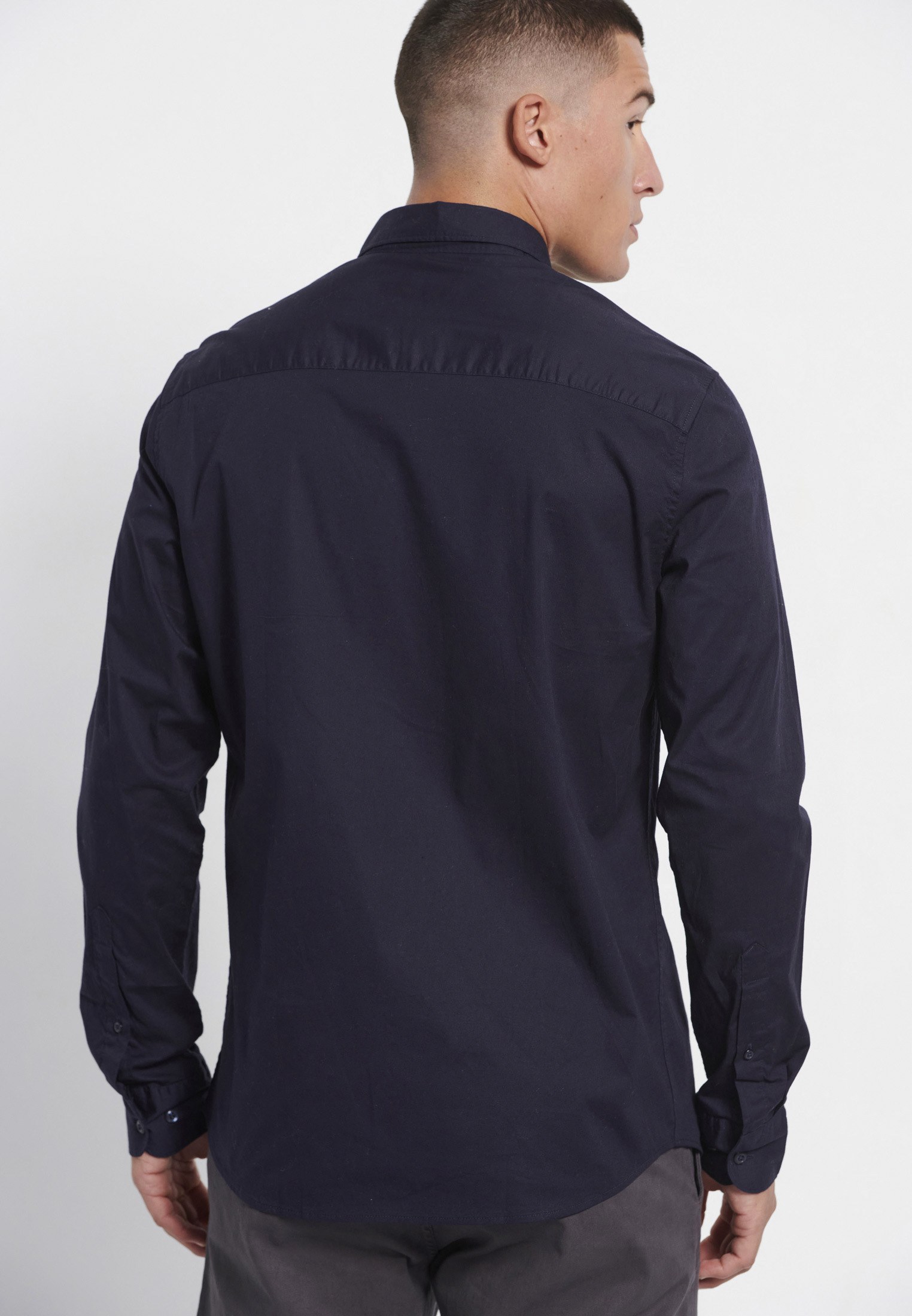 Men's Shirts Funky Buddha Navy