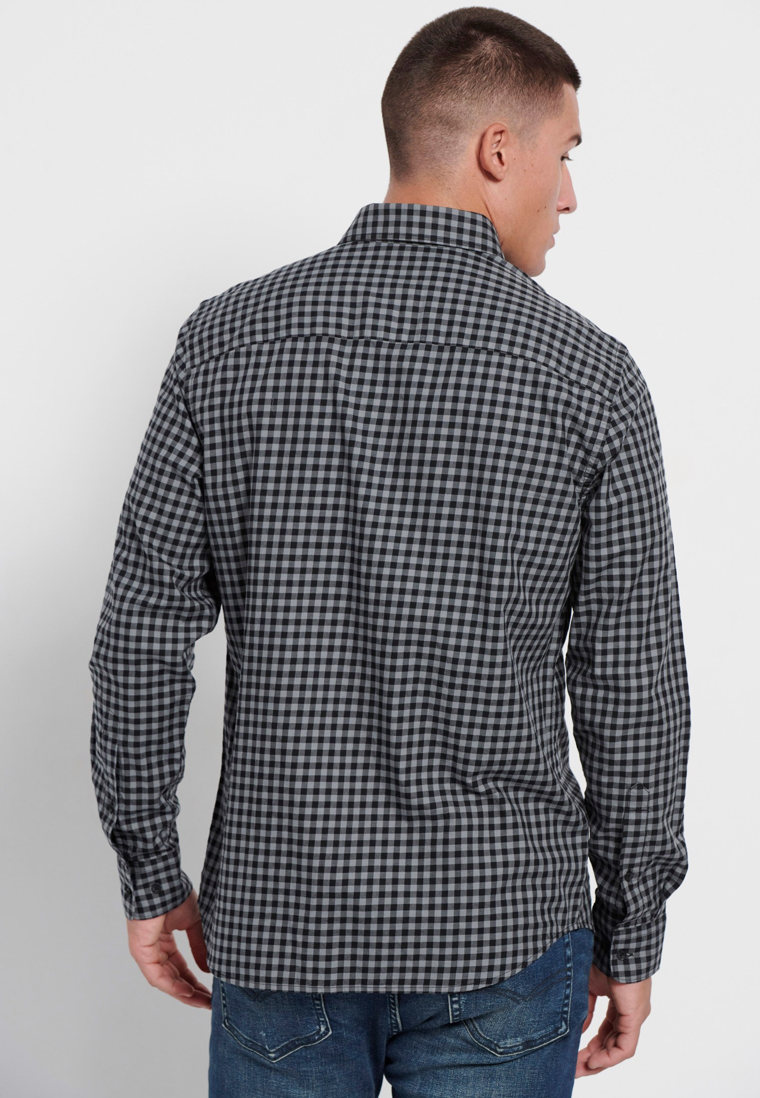 Men's Shirts Funky Buddha Gray