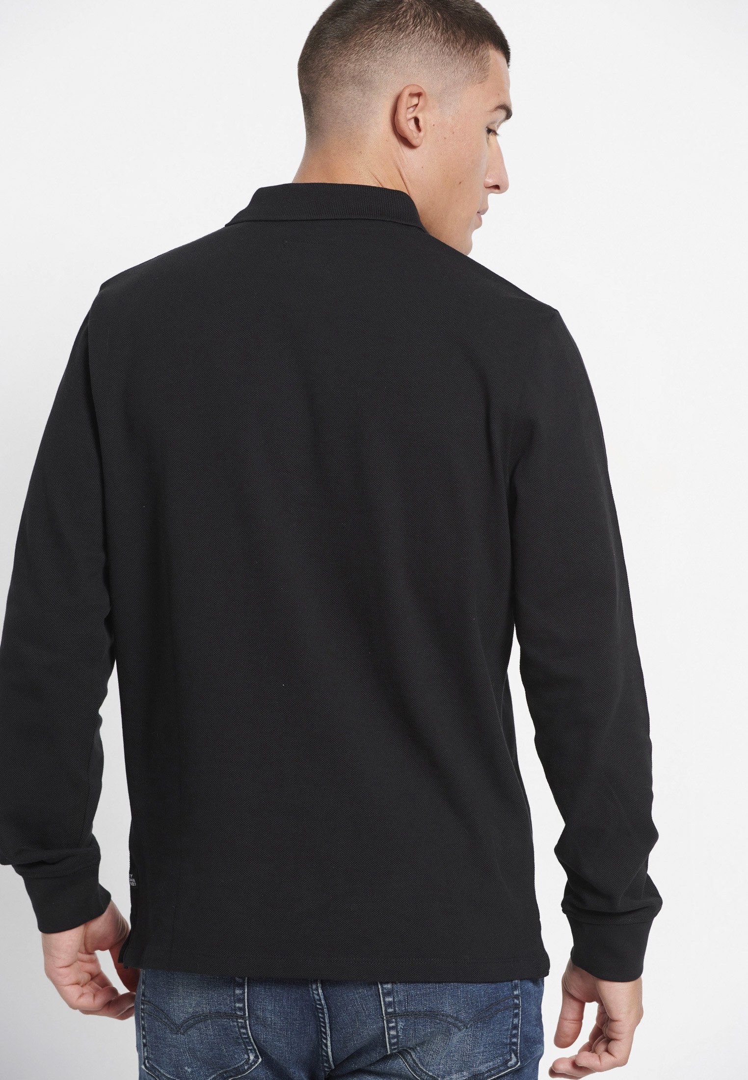 Men's Polo Shirts Funky Buddha Black