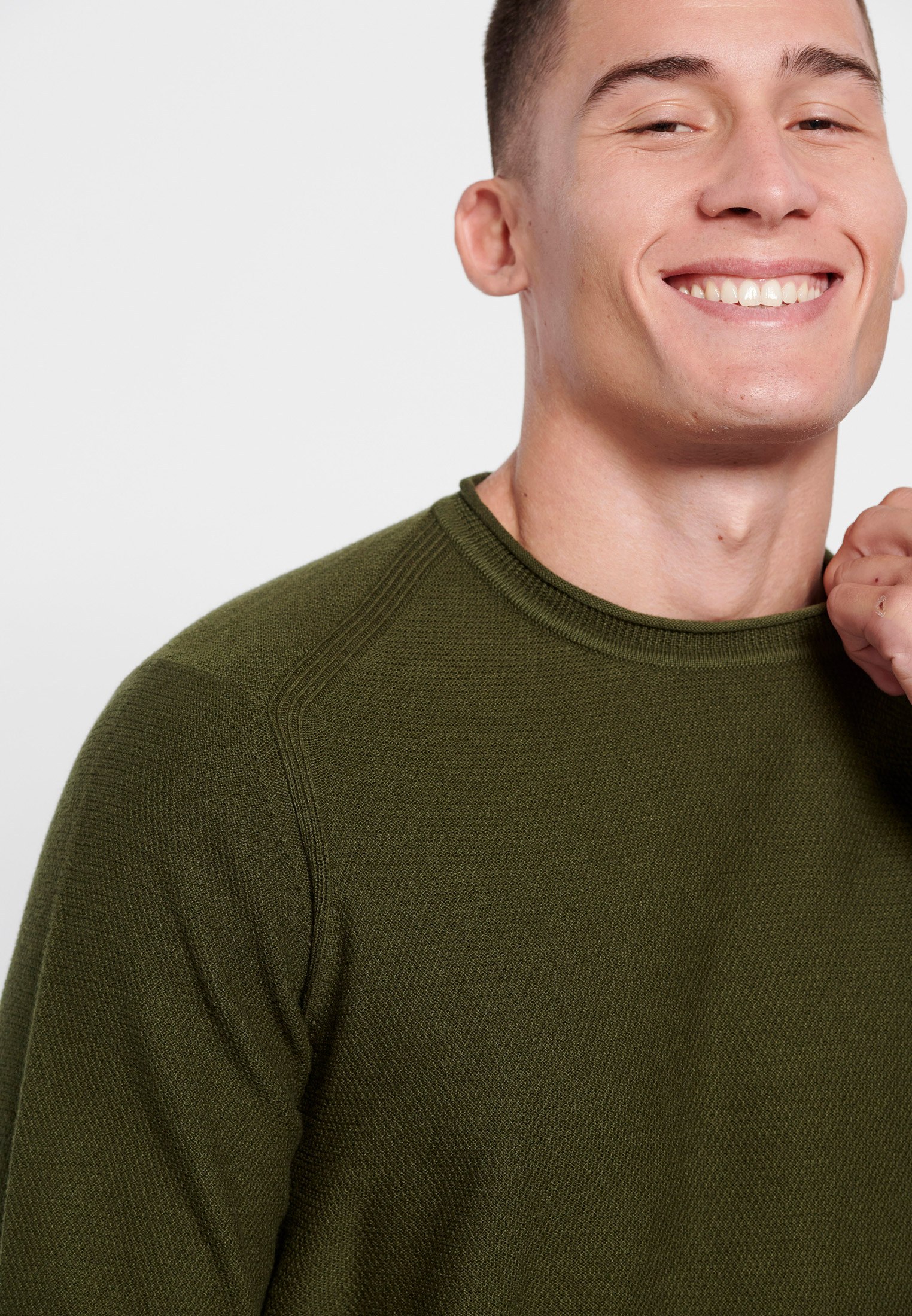 Men's Knitwear Funky Buddha Green