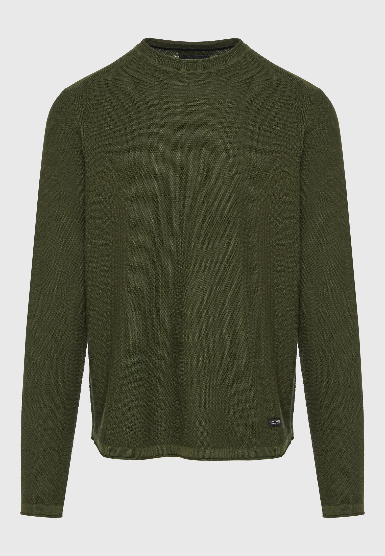 Men's Knitwear Funky Buddha Green