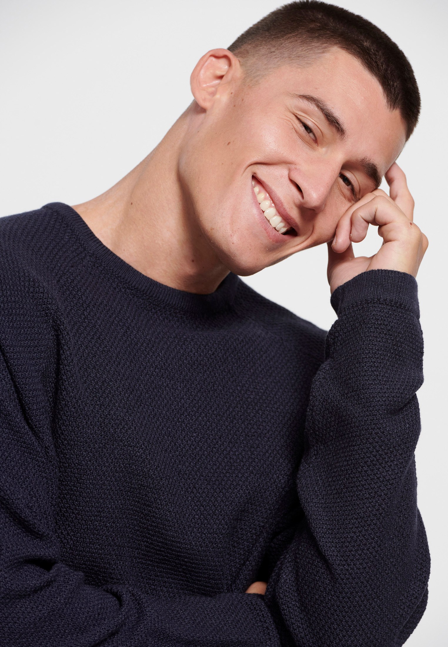 Men's Knitwear Funky Buddha Navy