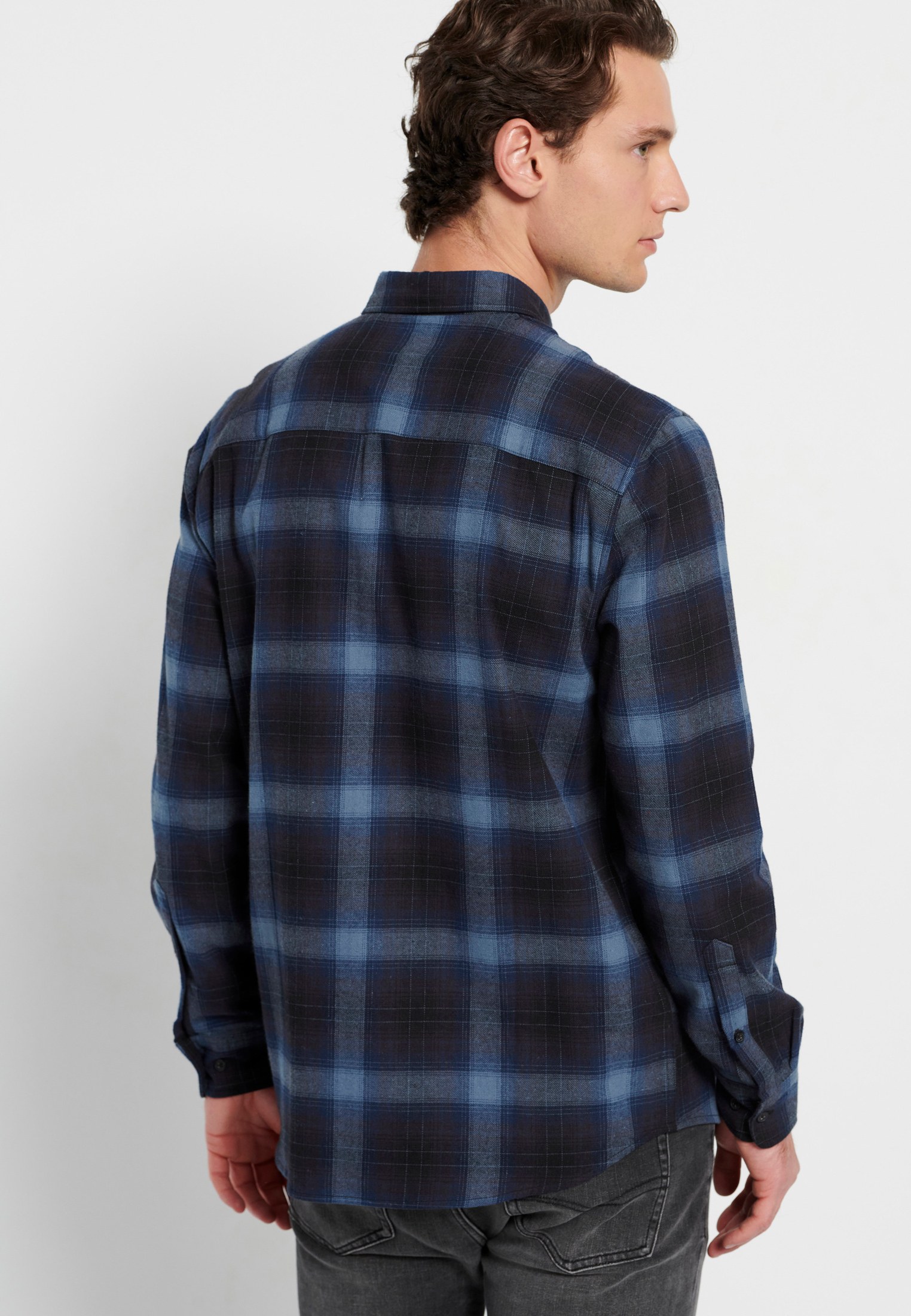 Men's Shirts Funky Buddha Blue