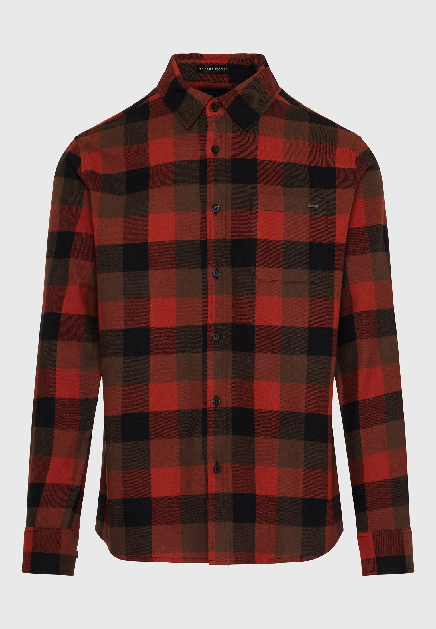 Men's Shirts Funky Buddha Orange