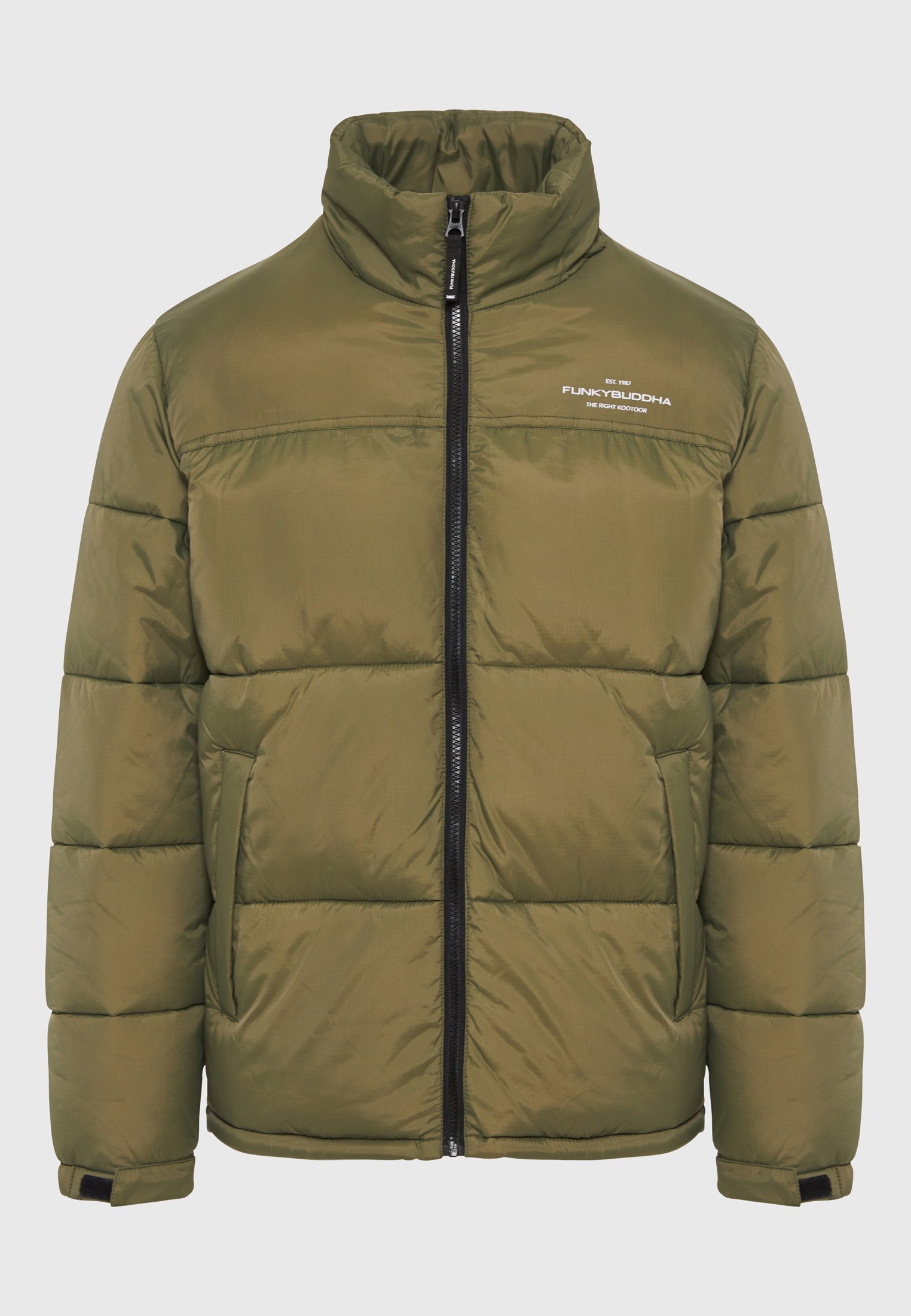 Men's Jackets Funky Buddha Khaki