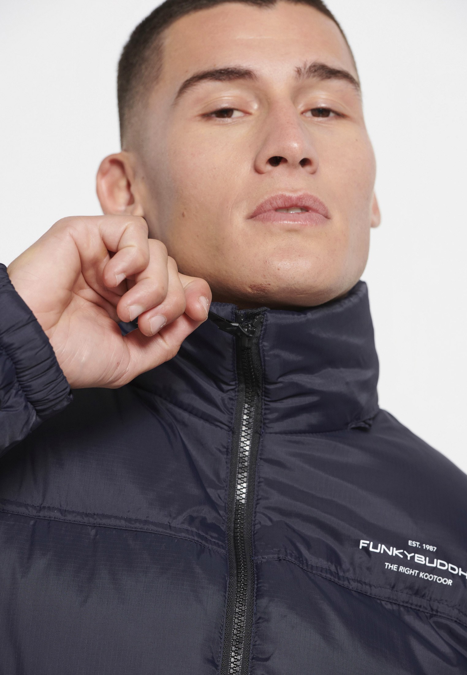 Men's Jackets Funky Buddha Navy