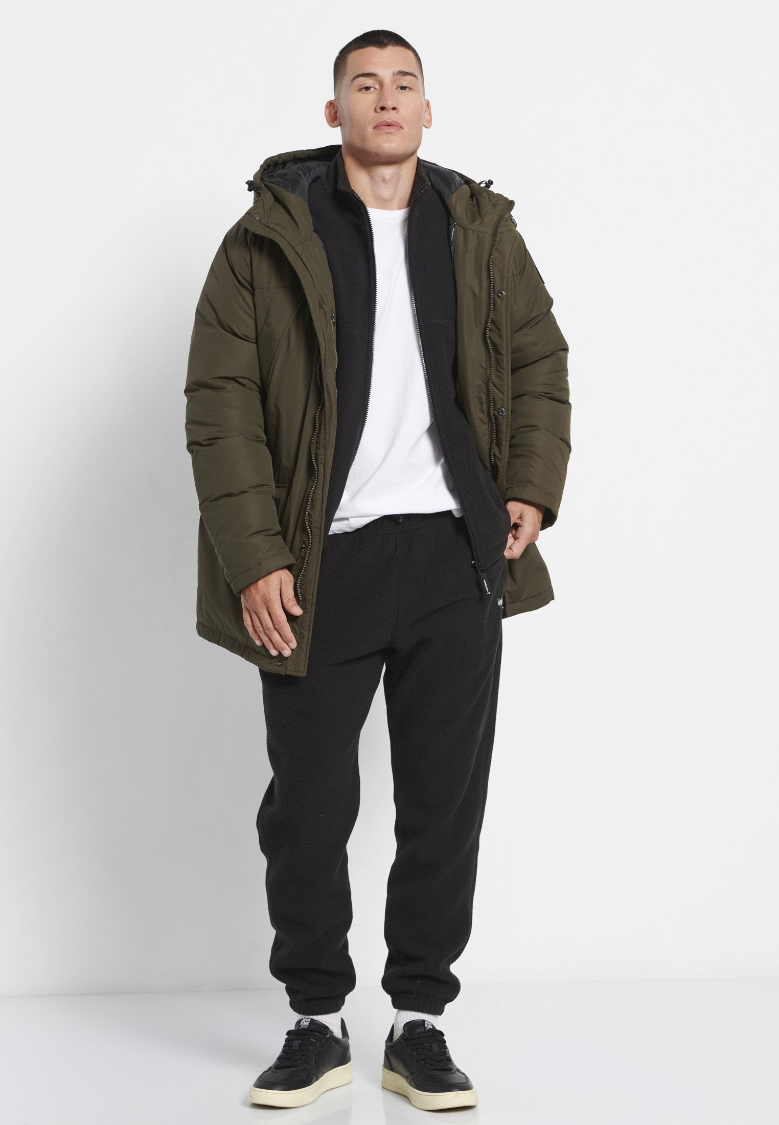 Men's Jackets Funky Buddha Khaki