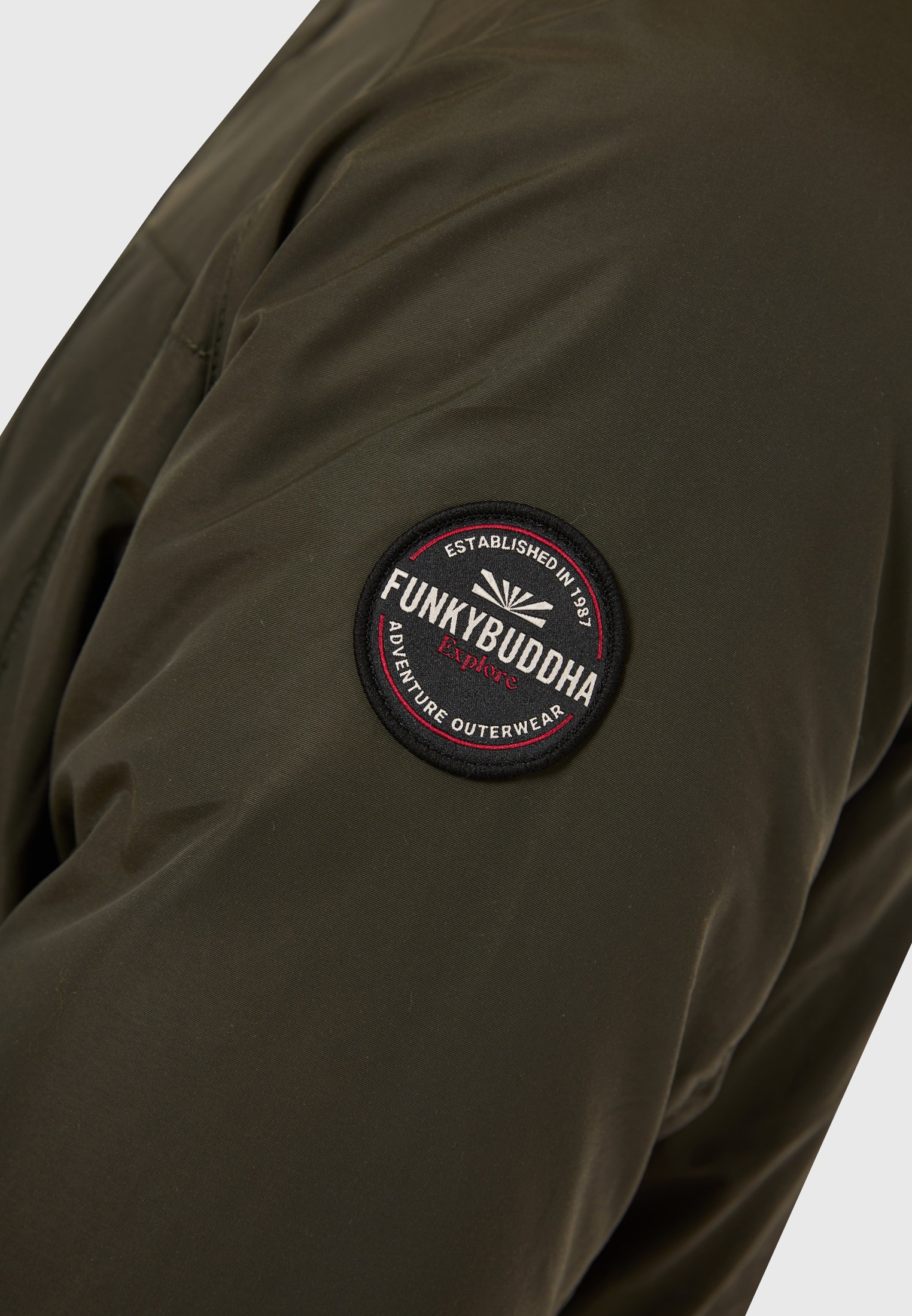 Men's Jackets Funky Buddha Khaki