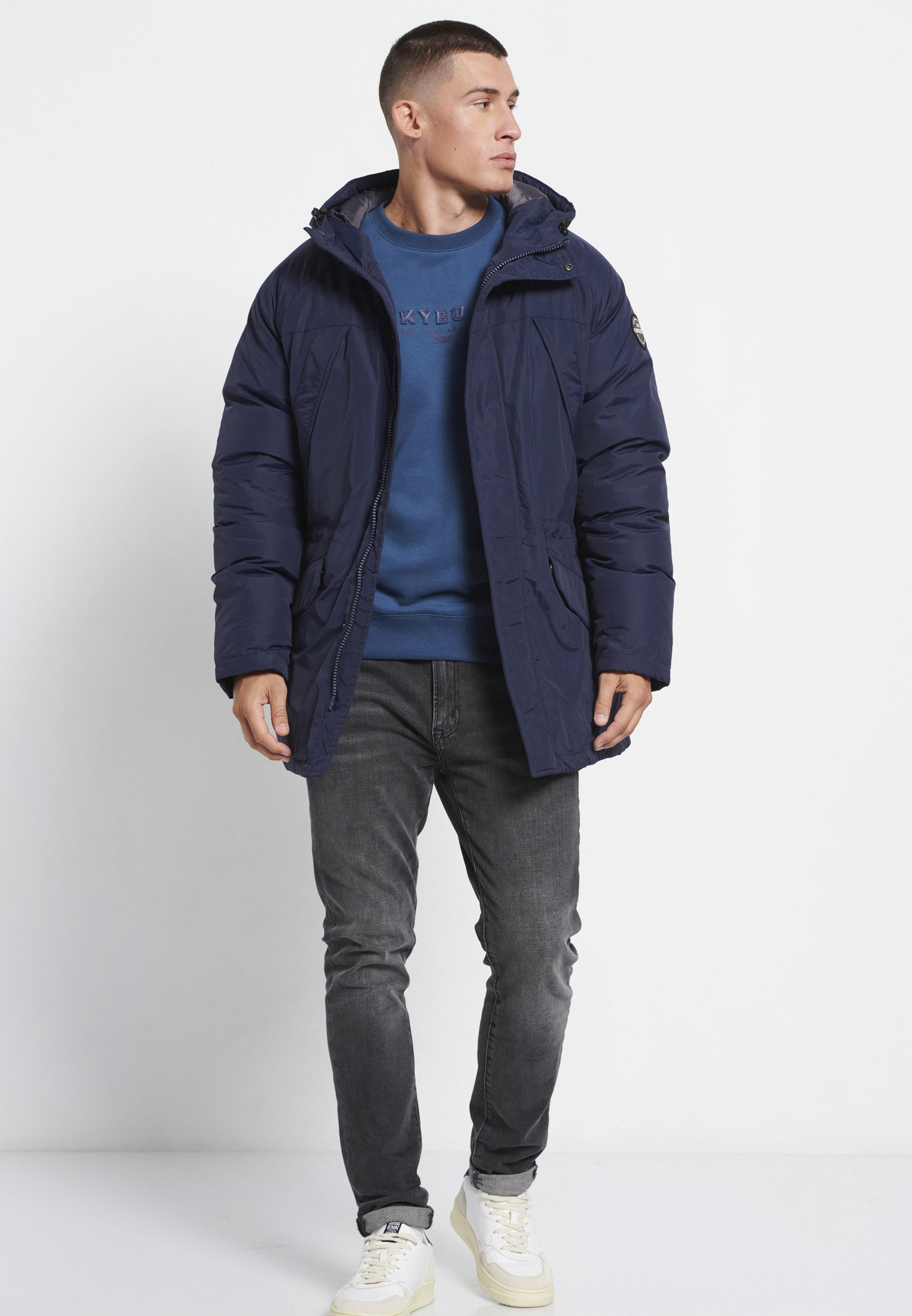 Men's Jackets Funky Buddha Navy