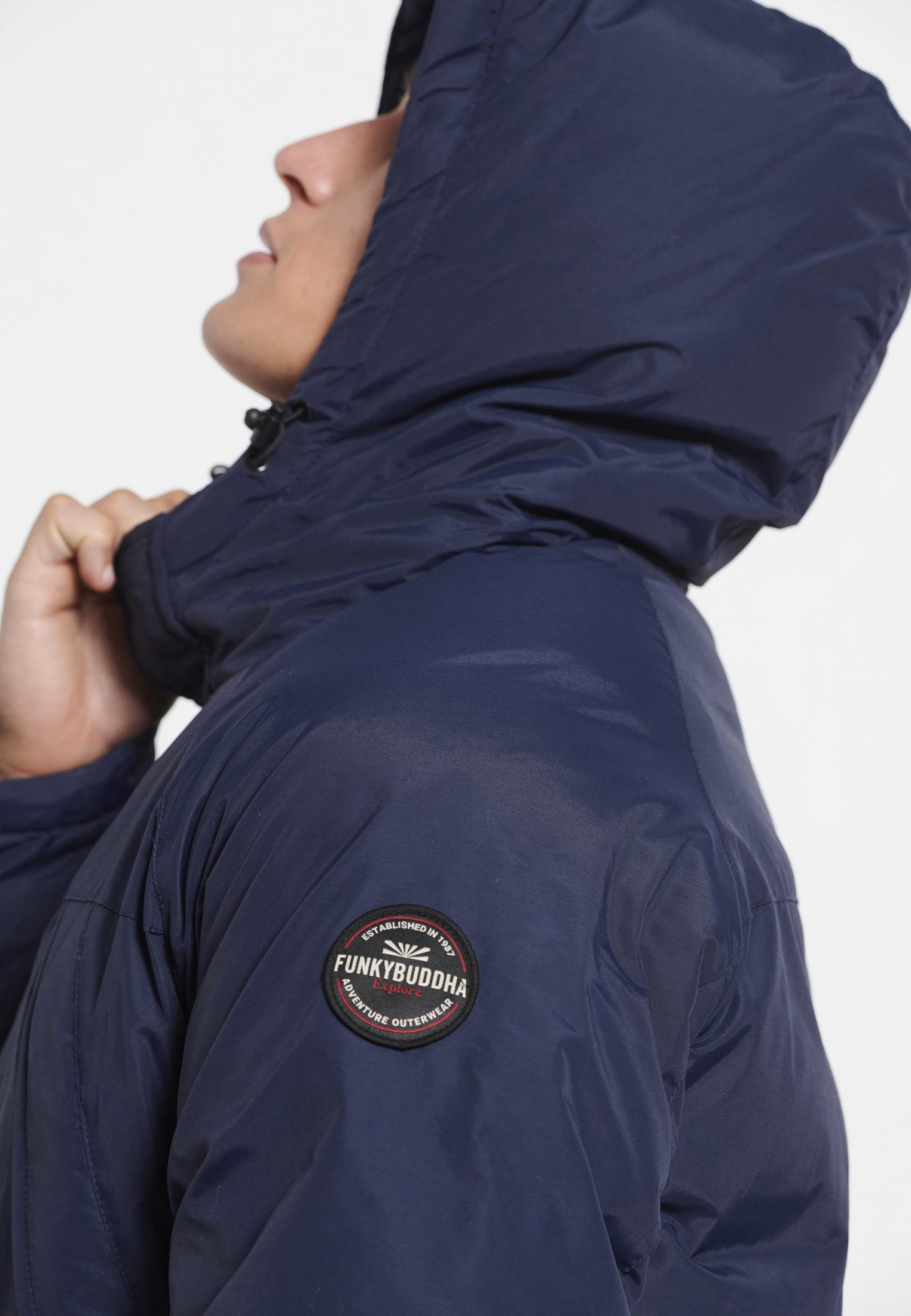 Men's Jackets Funky Buddha Navy