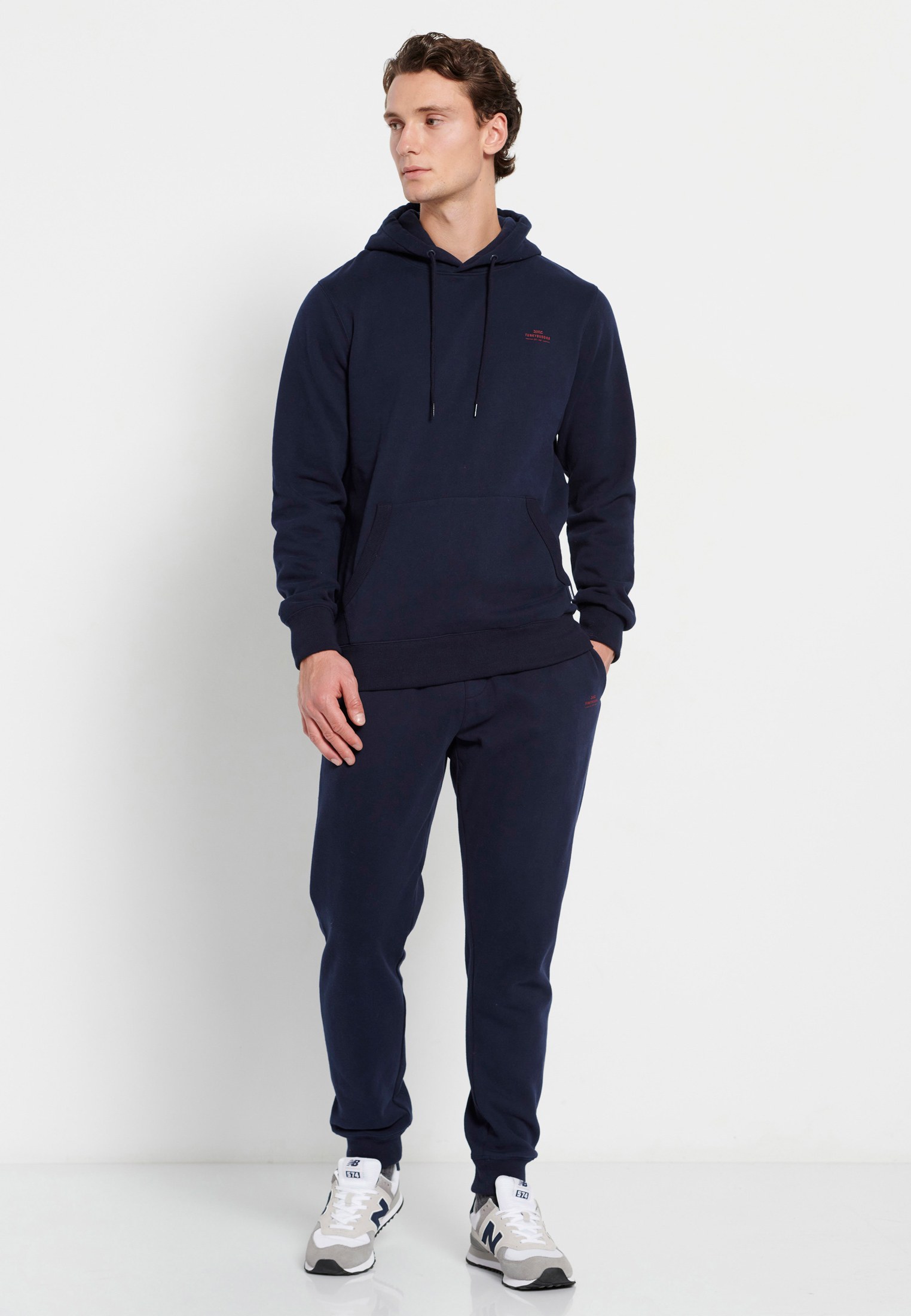 Men's Trousers Funky Buddha Navy