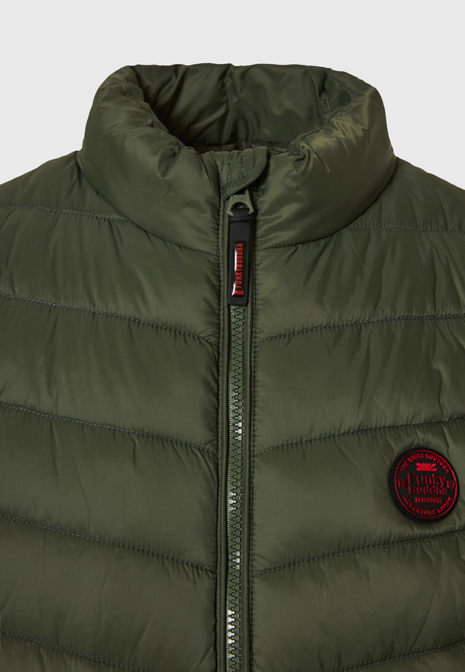 Men's Vests Funky Buddha Khaki