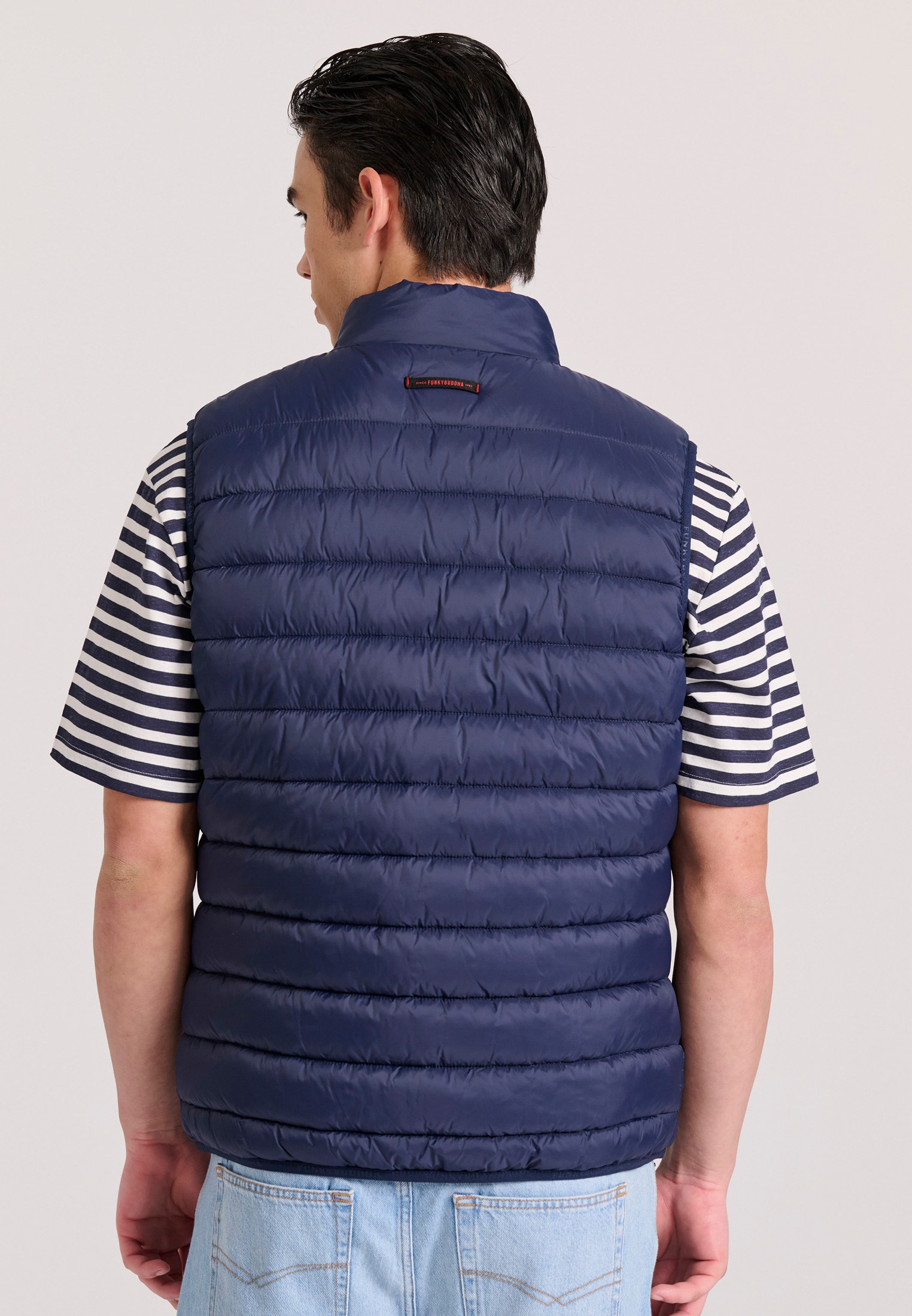 Men's Vests Funky Buddha Navy