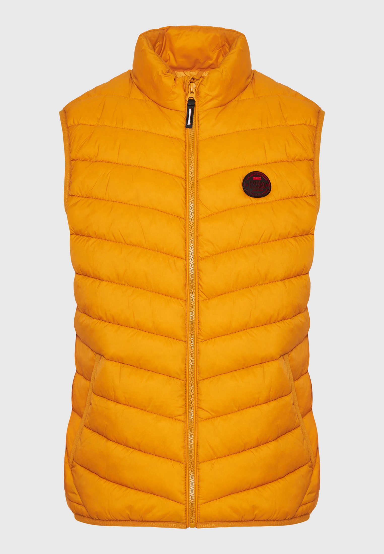Men's Vests Funky Buddha Yellow