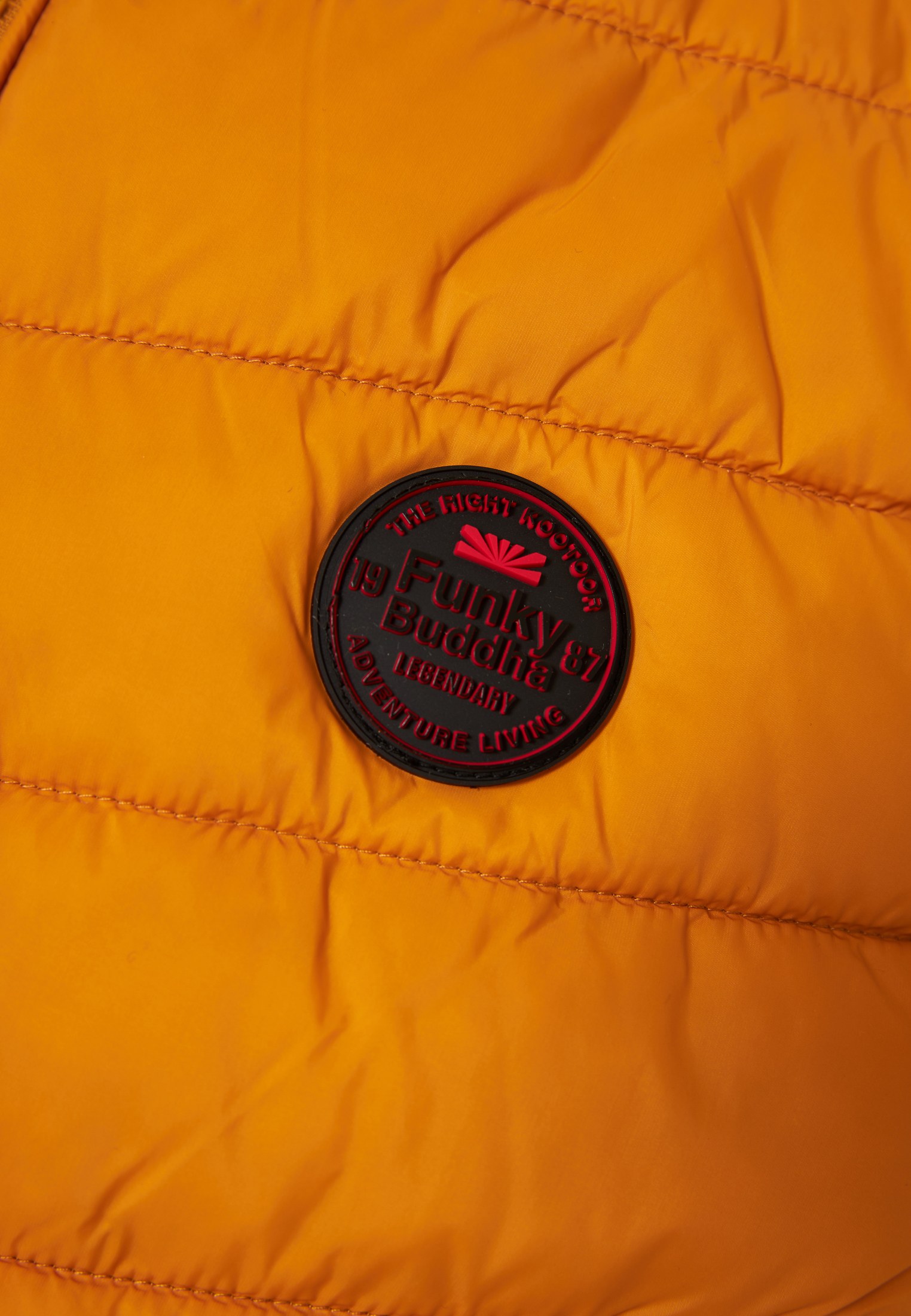 Men's Vests Funky Buddha Yellow