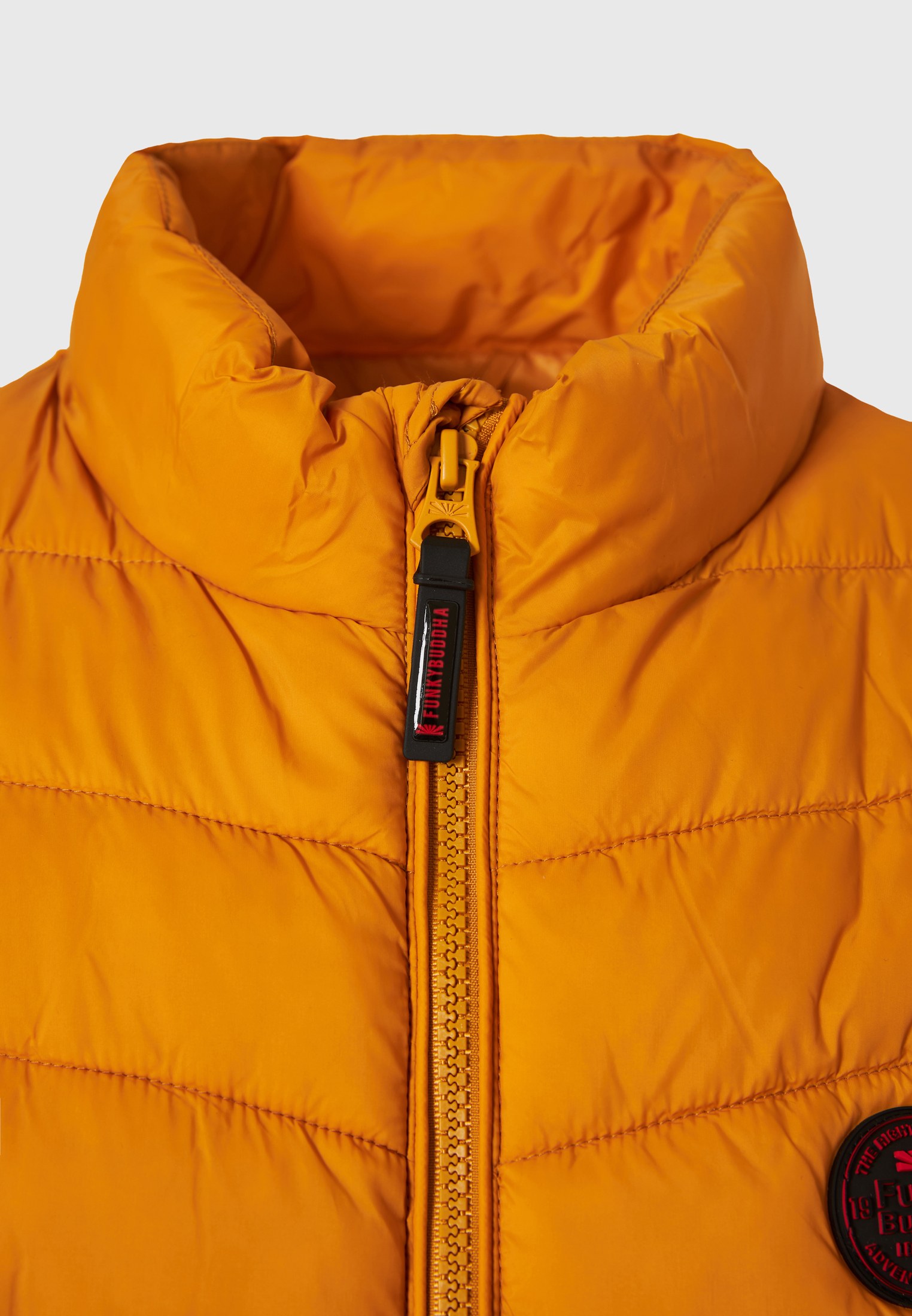 Men's Vests Funky Buddha Yellow