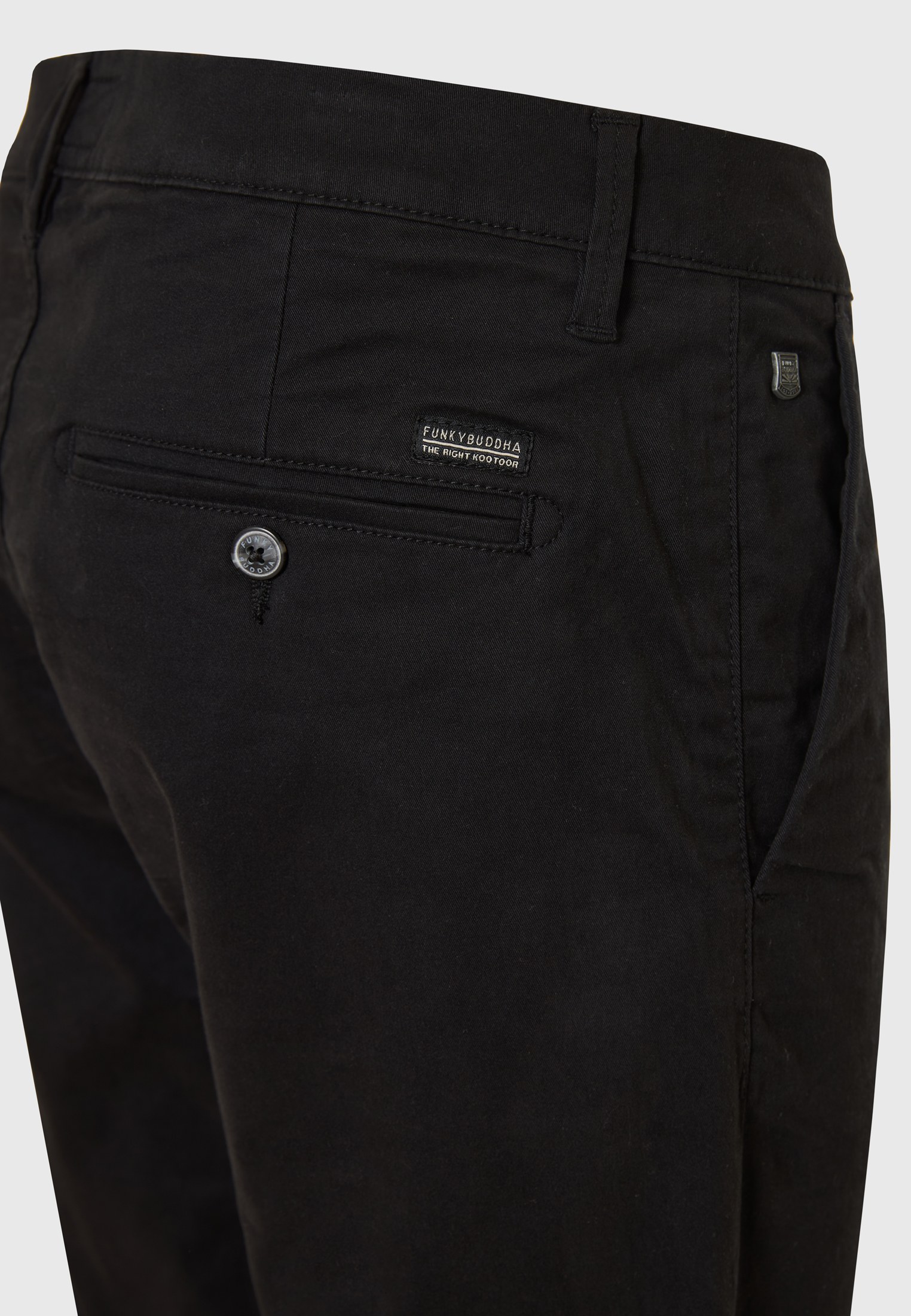 Men's Trousers Funky Buddha Black