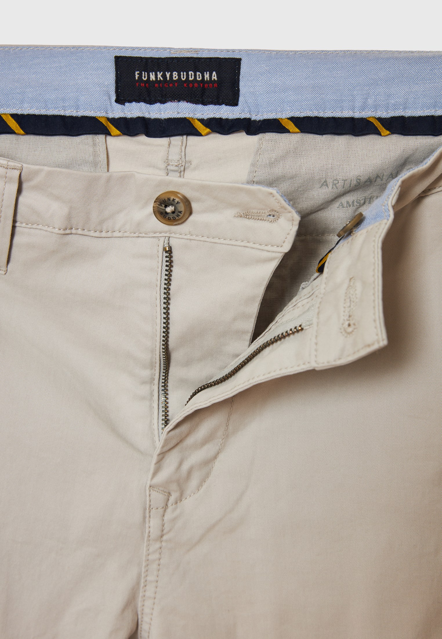 Men's Trousers Funky Buddha Gray