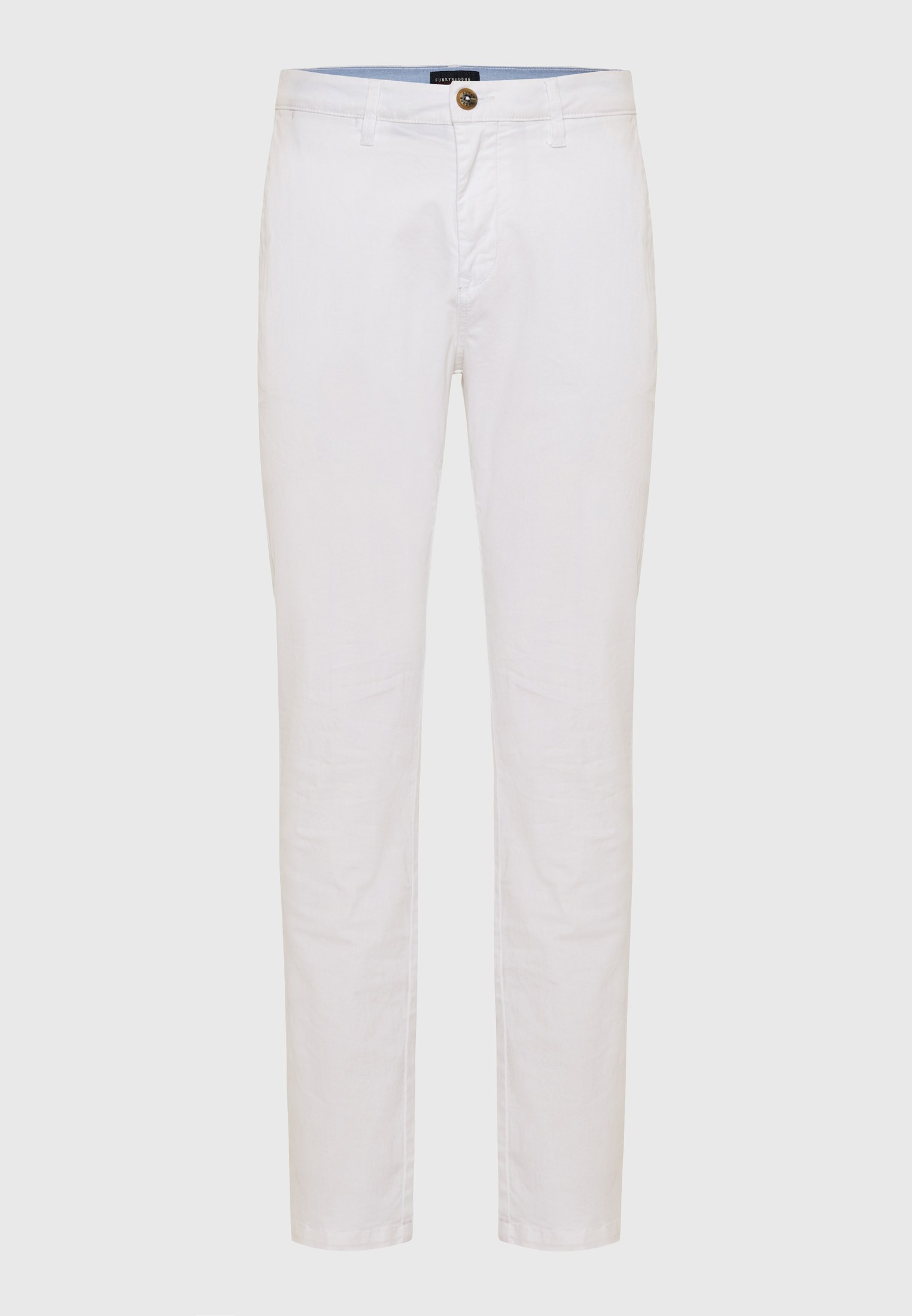Men's Trousers Funky Buddha White
